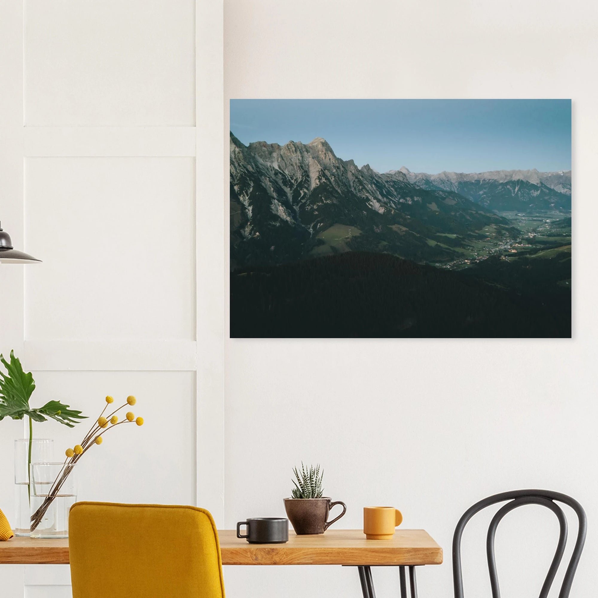 Aluminiumdruck - Leogang mit Steinberge im Sommer Print Material JFK Photography Prints