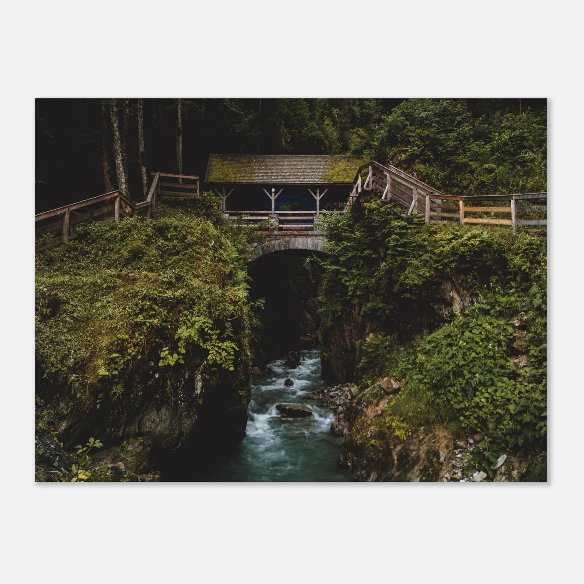Forex - Sigmund Thun KLamm Eingang Print Material JFK Photography Prints 60x80 cm / 24x32″