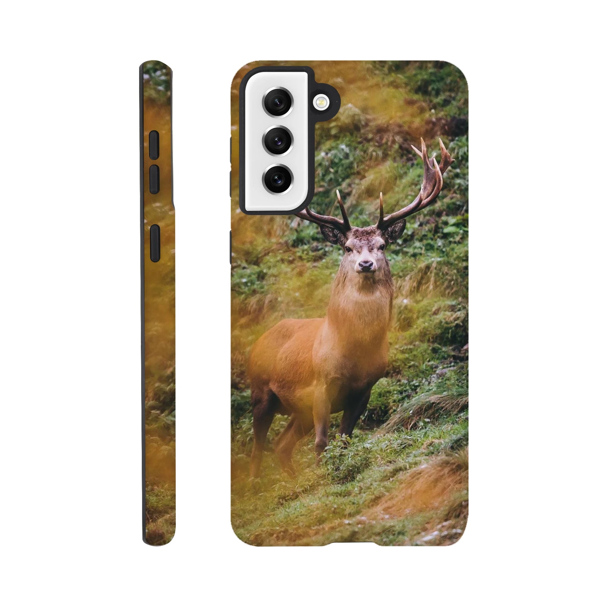 Galaxy Hartschalen Case - der Hirsch Print Material JFK Photography Prints Galaxy S21 Plus