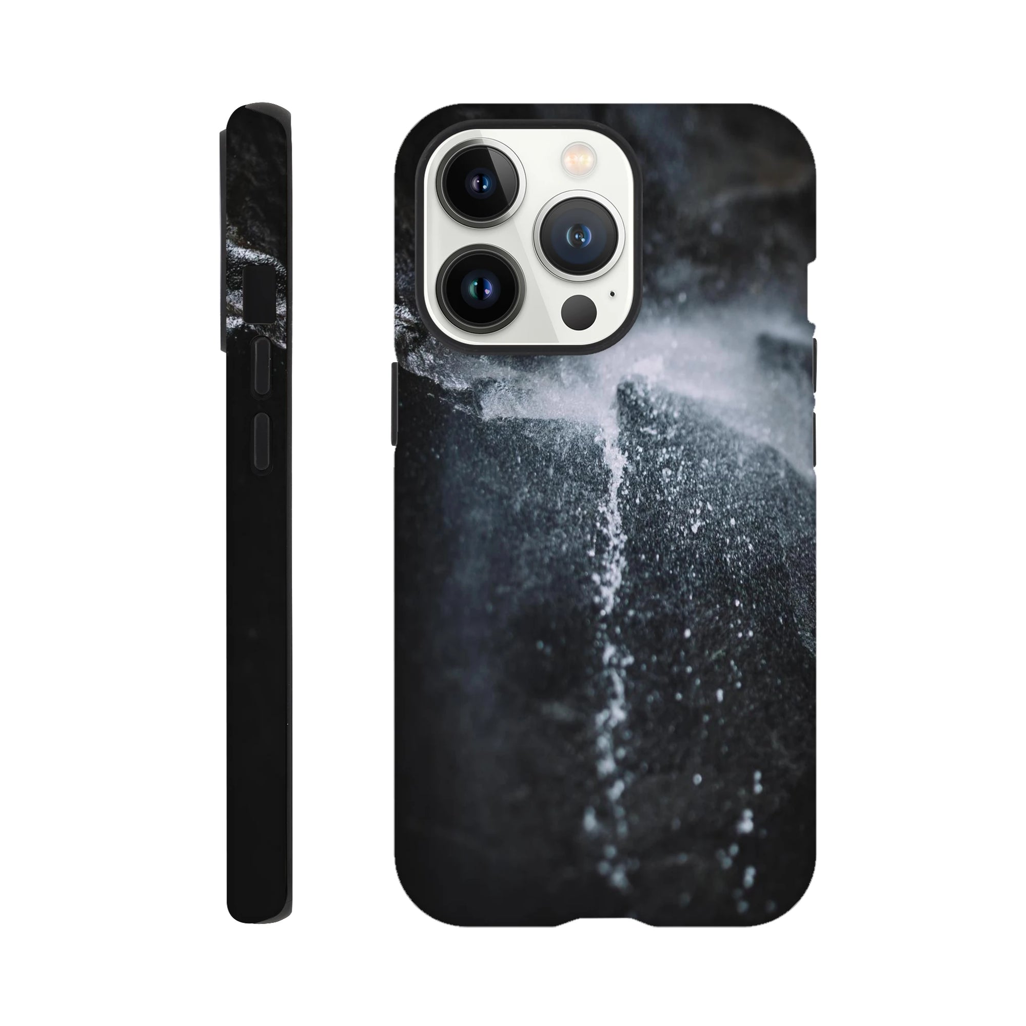 IPhone Hartschalen Case - Wasser Tropfen Print Material JFK Photography Prints iPhone 13 Pro