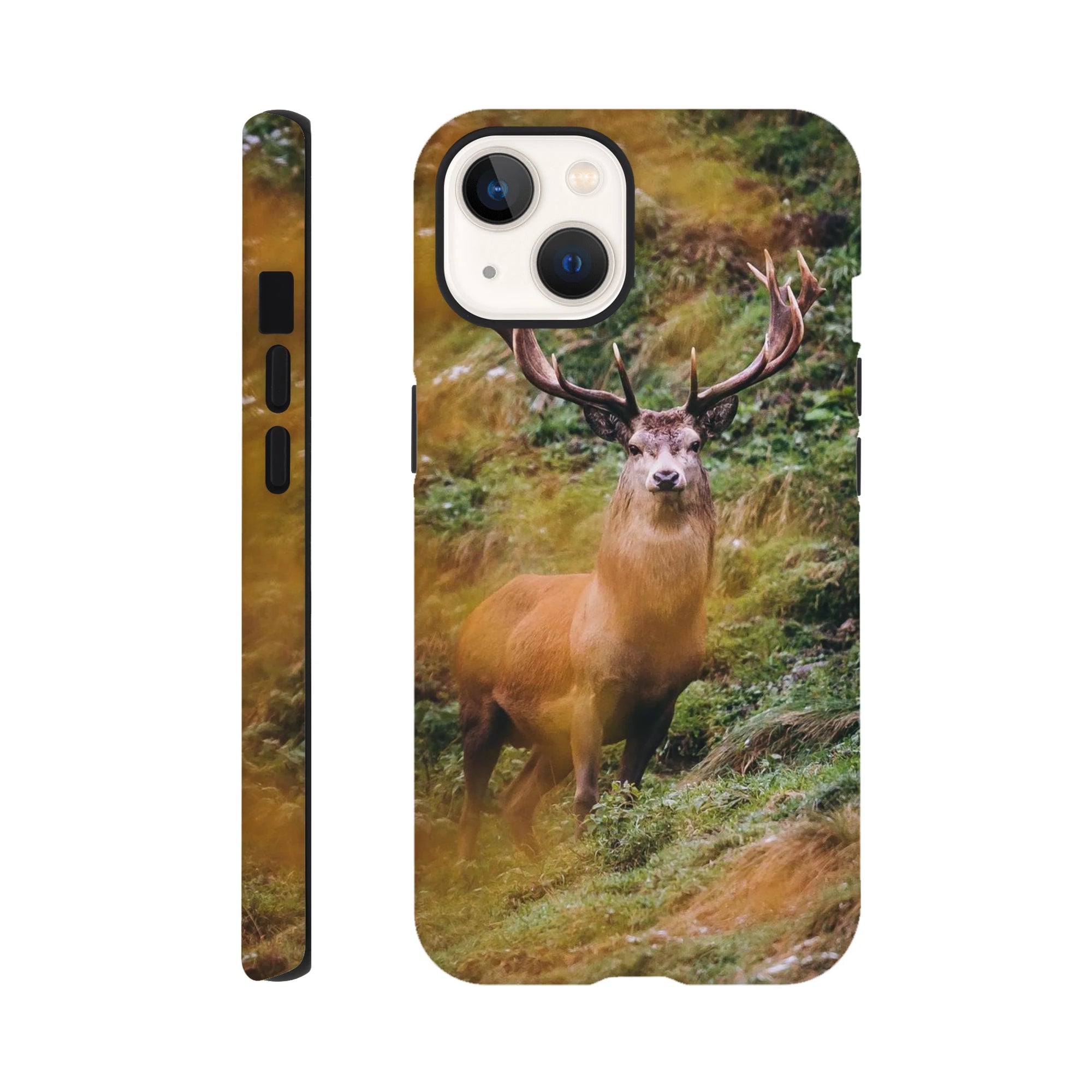 IPhone Hartschalen Case - der Hirsch Print Material JFK Photography Prints iPhone 13