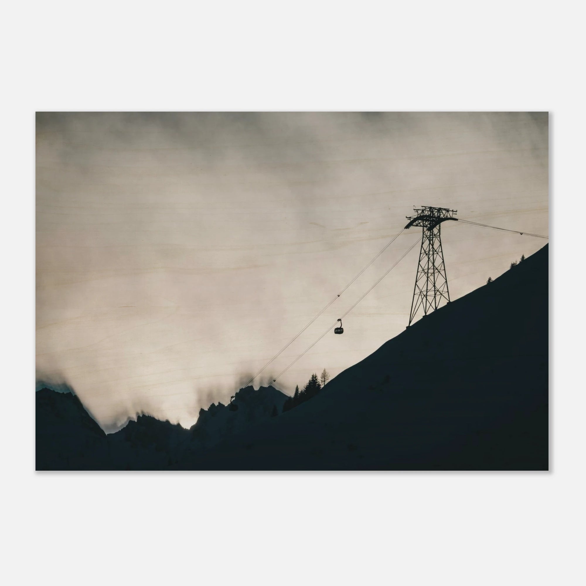 Holzdruck - 3K im Gegenlicht Print Material JFK Photography Prints 70x100 cm / 28x40″