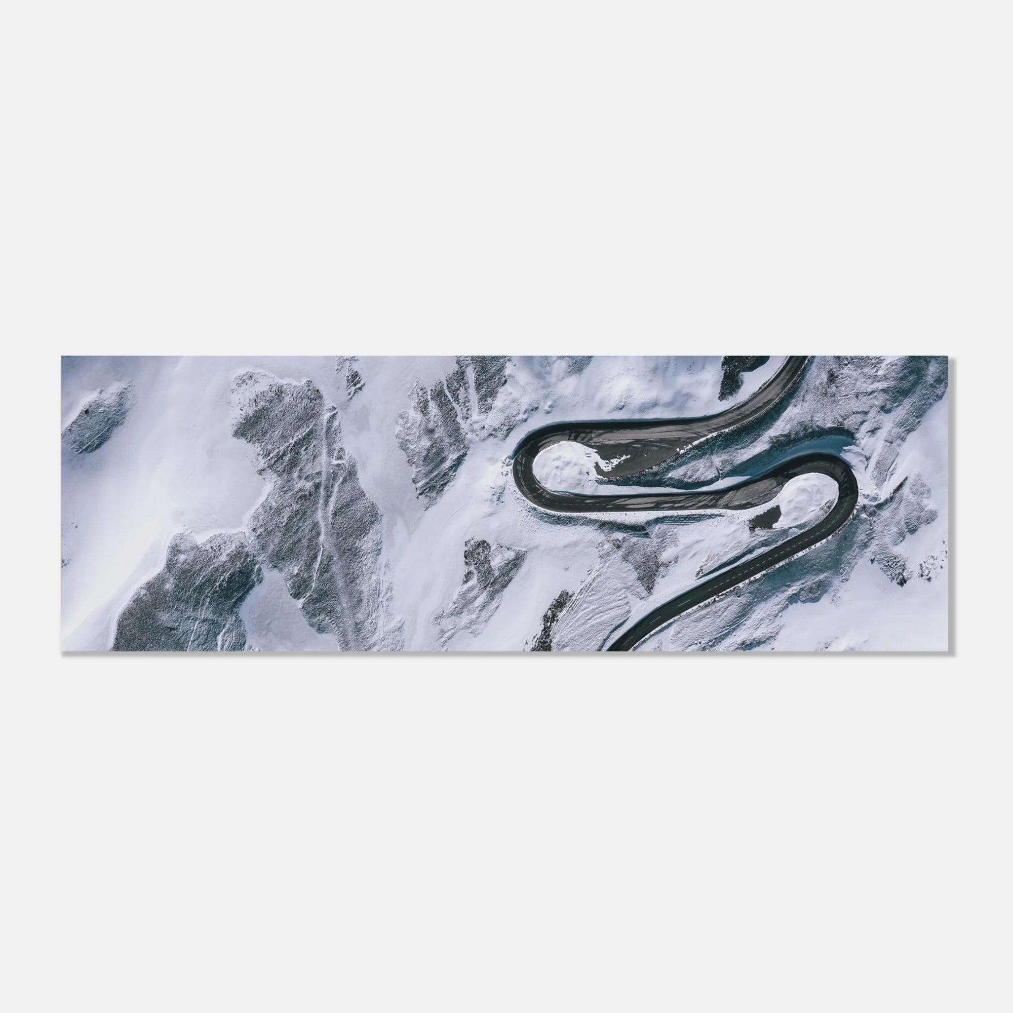 Forex - Serpentinen der Grossglockner Hochalpenstrasse Print Material JFK Photography Prints 30x90 cm / 12x36″