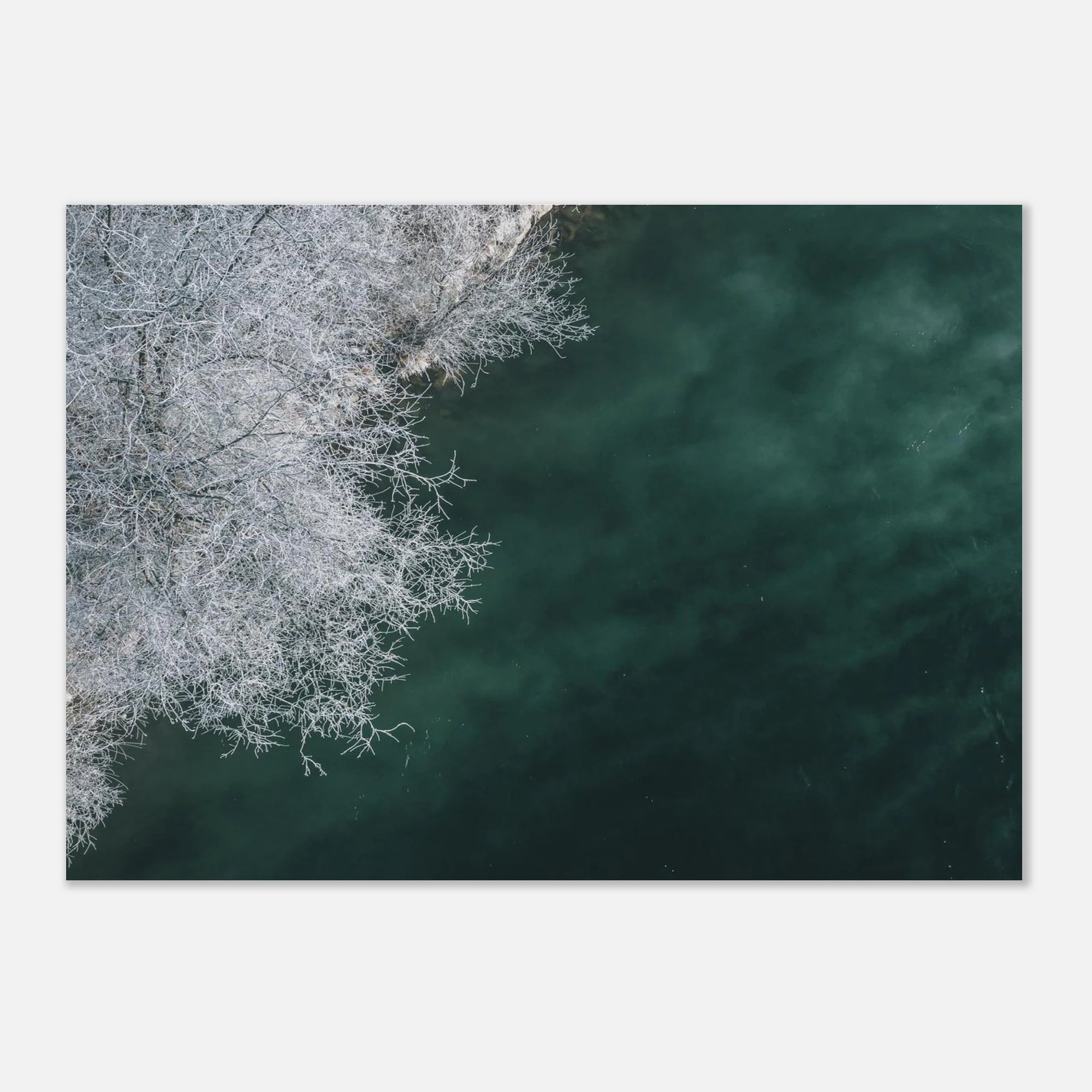 Premium Poster - Eiszeit Print Material JFK Photography Prints A2 (42 x 59.4 cm)