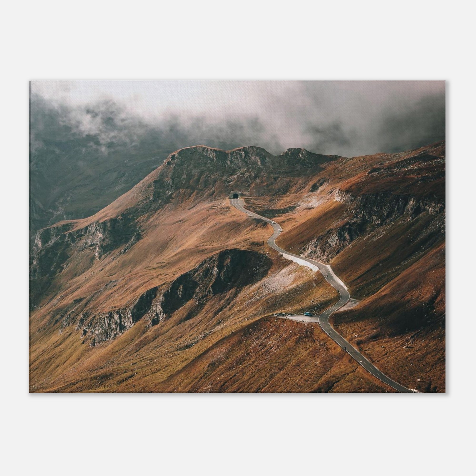 Leinwand Dick - Grossglockner Hochalpenstrasse im Herbst Print Material JFK Photography Prints 60x80 cm / 24x32″