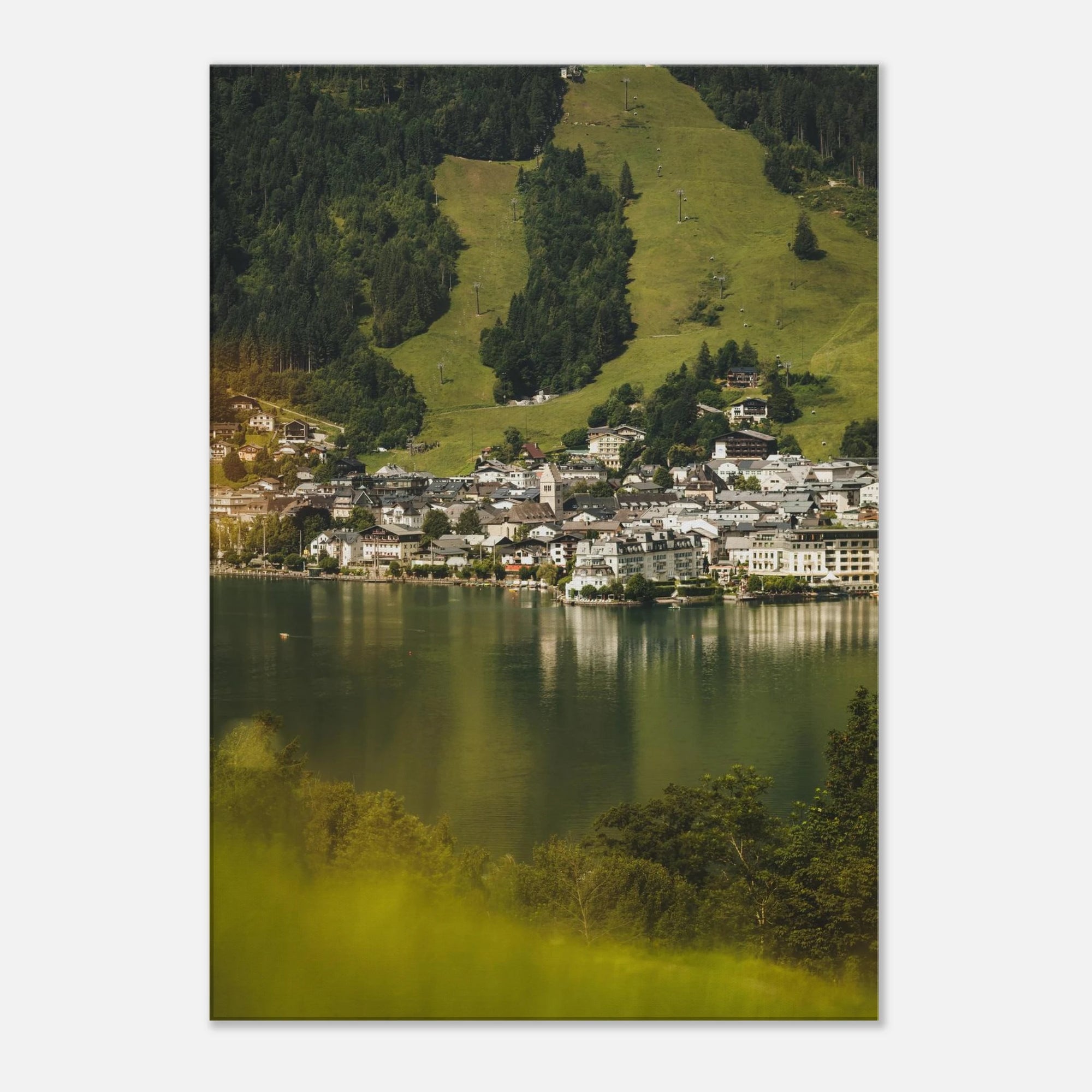 Leinwand Dick - Zell am See im Sommer Print Material JFK Photography Prints 70x100 cm / 28x40″