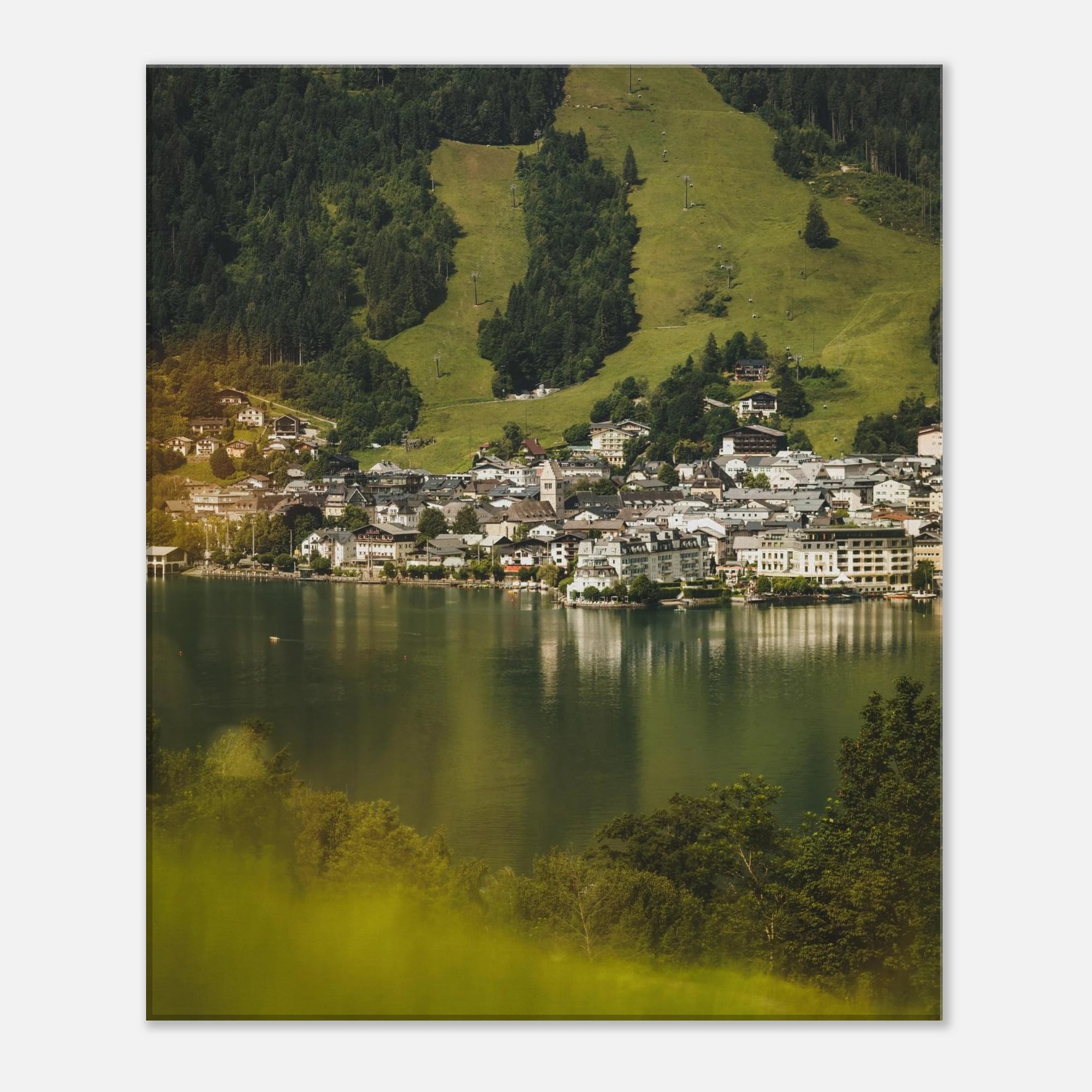 Leinwand Dick - Zell am See im Sommer Print Material JFK Photography Prints 50x60 cm / 20x24″