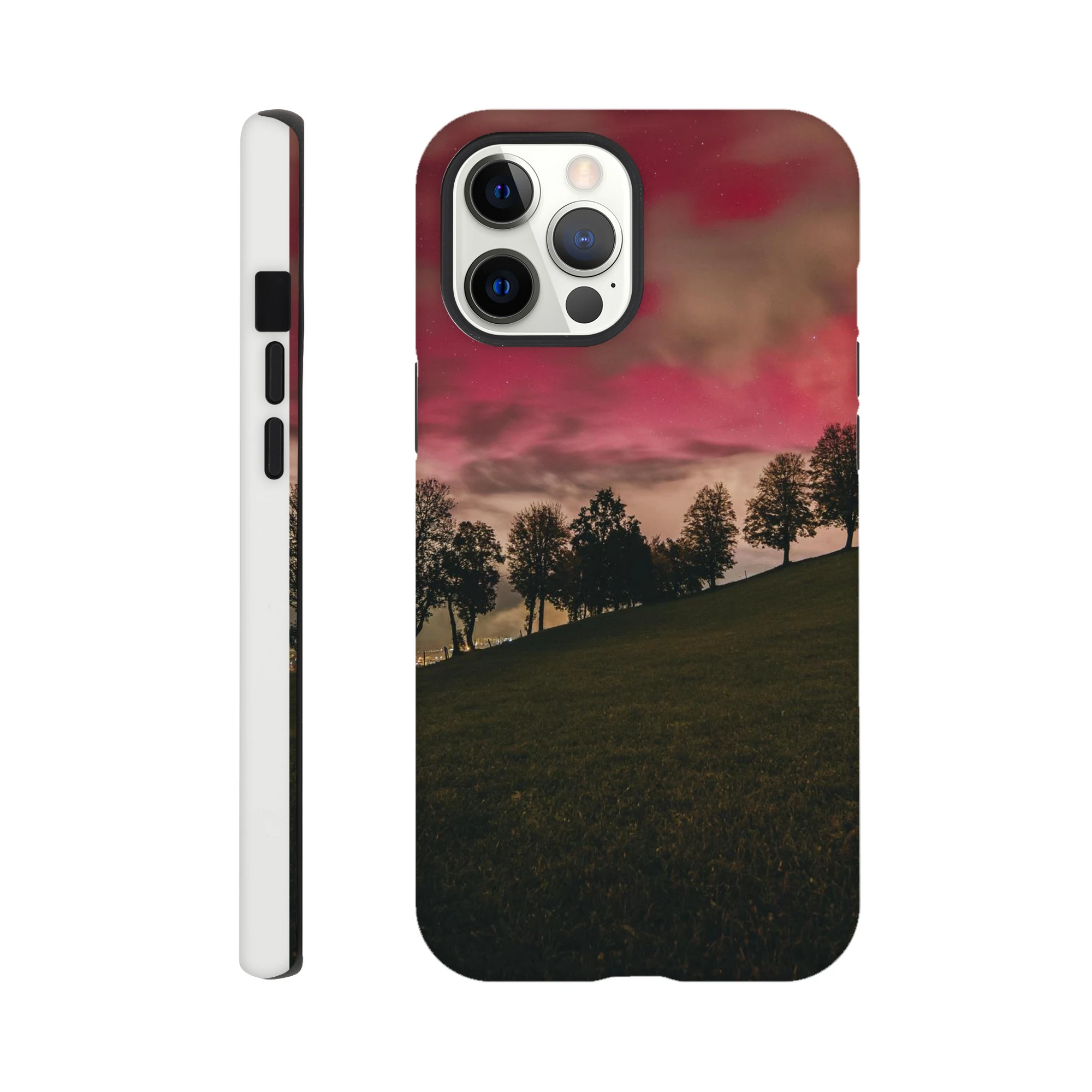 IPhone Hartschalen Case - Nordlichter Print Material JFK Photography Prints iPhone 12 Pro Max