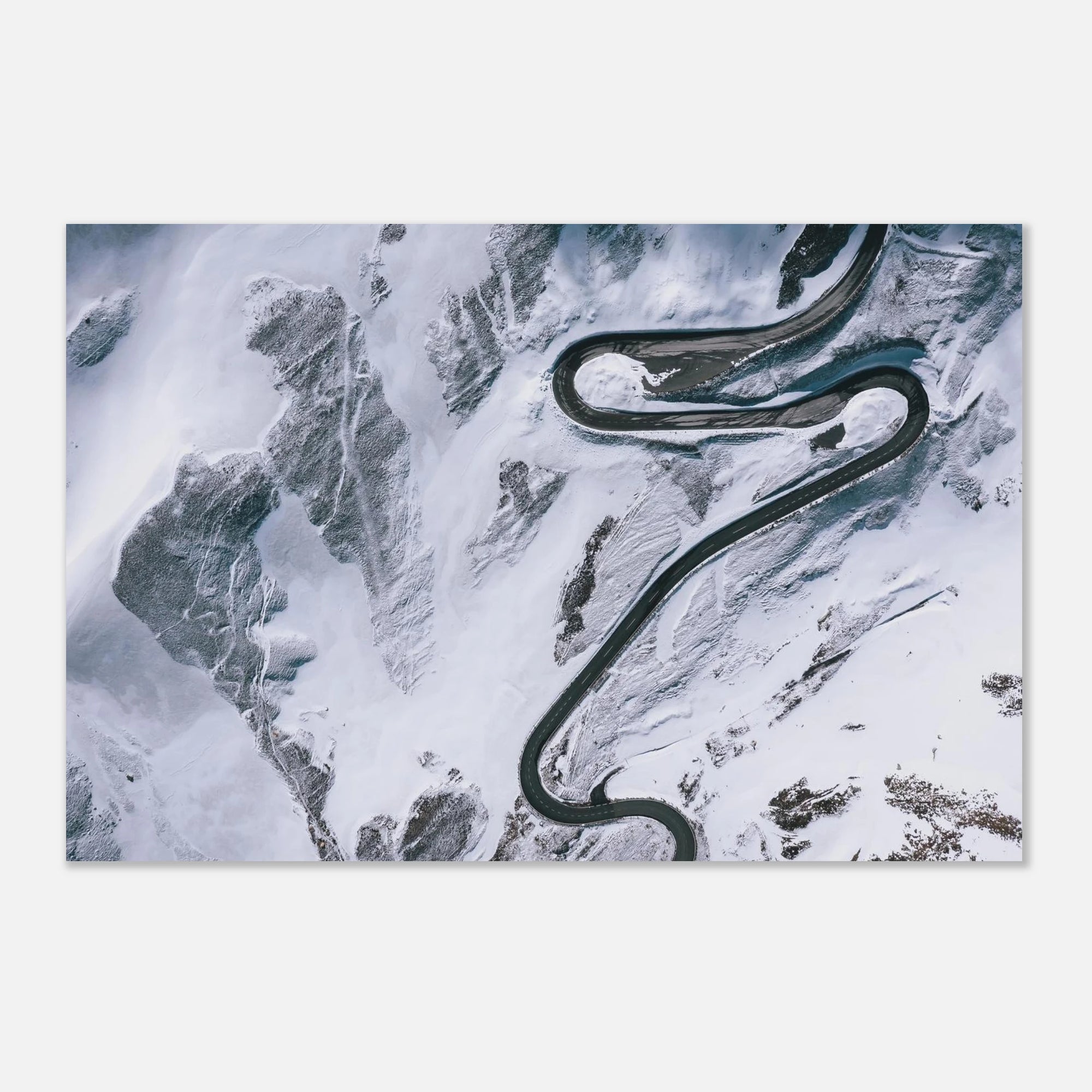 Forex - Serpentinen der Grossglockner Hochalpenstrasse Print Material JFK Photography Prints 40x60 cm / 16x24″