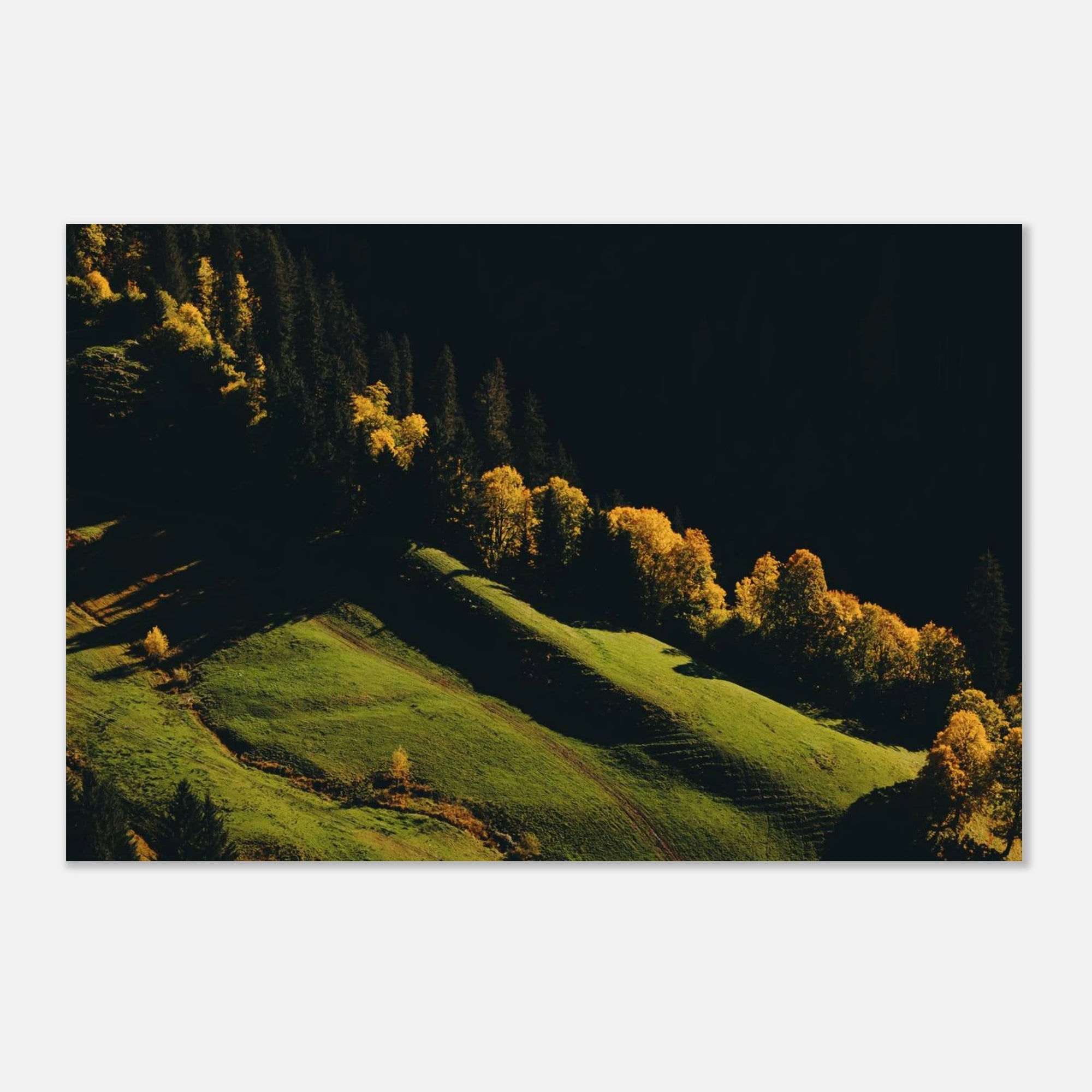Aluminiumdruck - Herbstlandschaft Kaprun Print Material JFK Photography Prints 40x60 cm / 16x24″