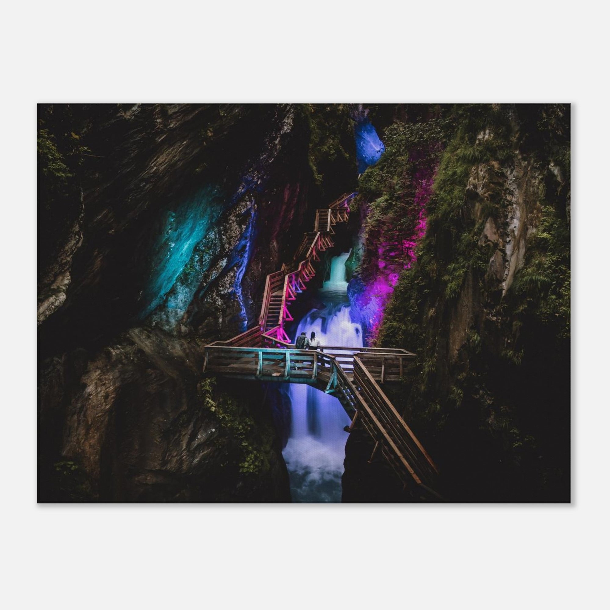 Leinwand Dick - Klammlichter in der Sigmund Thun Klamm Print Material JFK Photography Prints 60x80 cm / 24x32″
