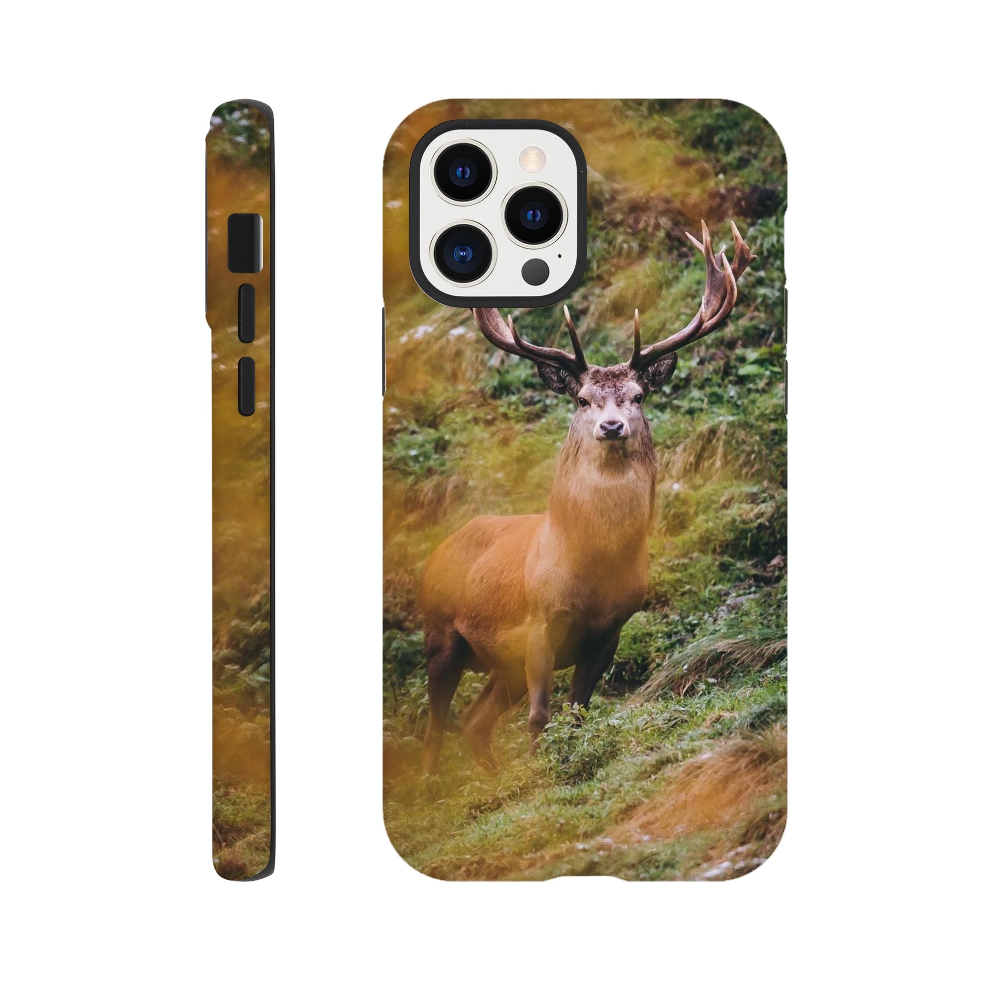 IPhone Hartschalen Case - der Hirsch Print Material JFK Photography Prints iPhone 12 Pro