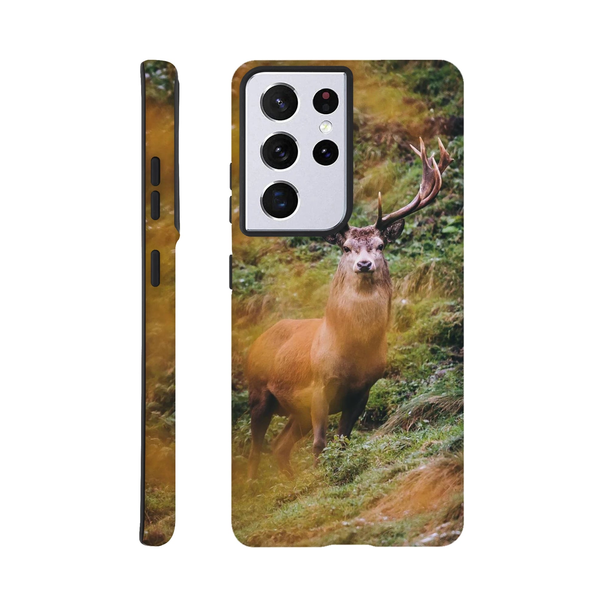 Galaxy Hartschalen Case - der Hirsch Print Material JFK Photography Prints Galaxy S21 Ultra