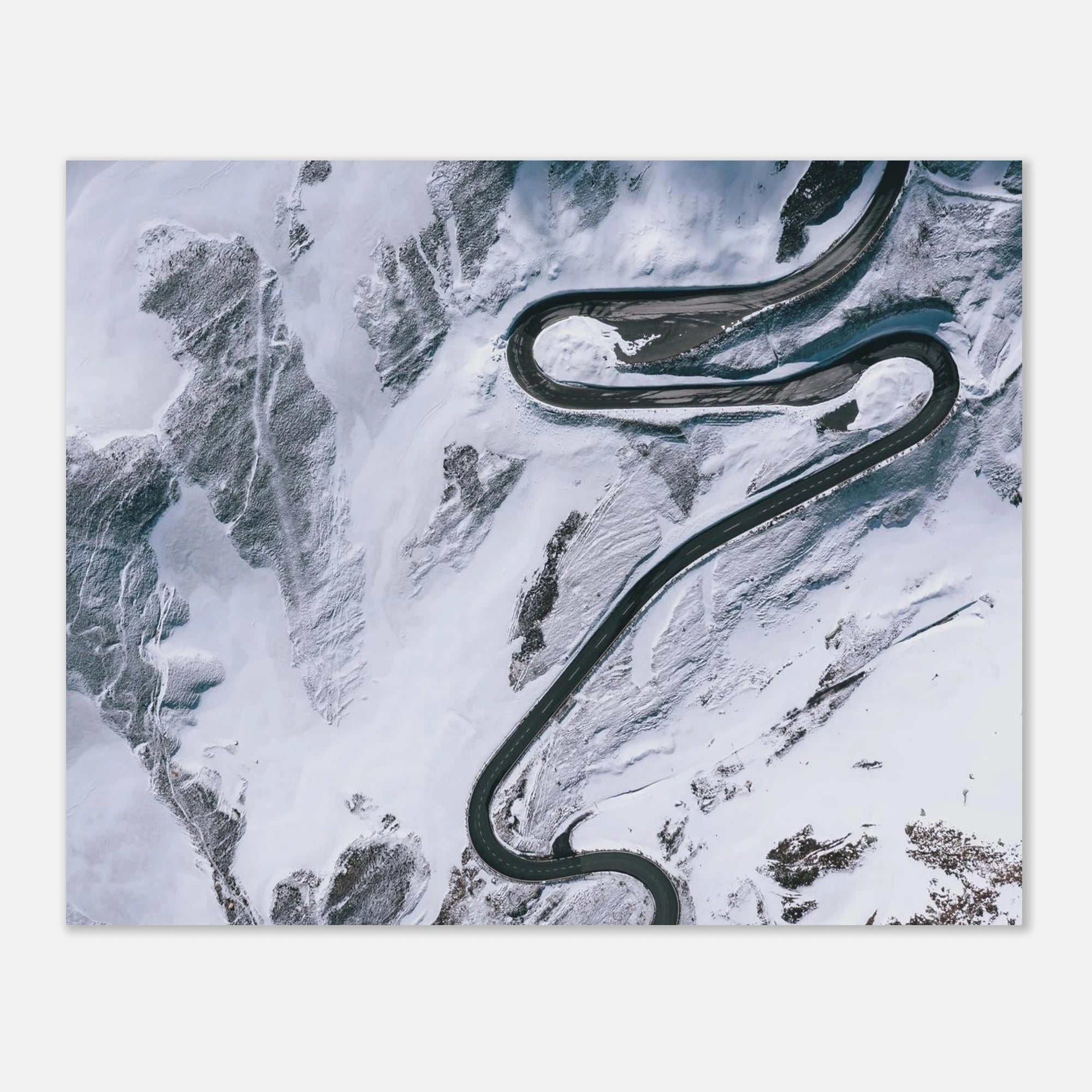 Forex - Serpentinen der Grossglockner Hochalpenstrasse Print Material JFK Photography Prints 40x50 cm / 16x20″