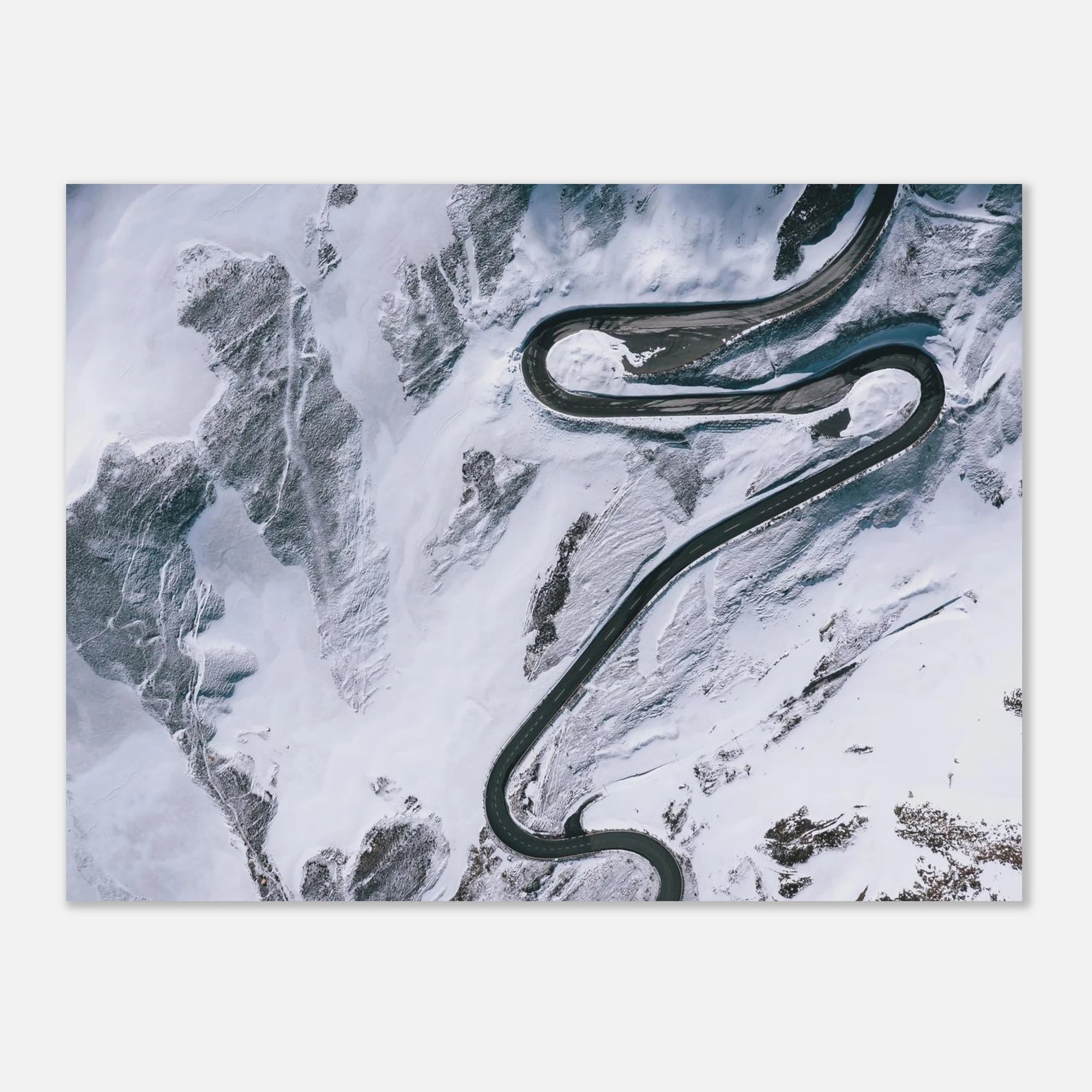 Forex - Serpentinen der Grossglockner Hochalpenstrasse Print Material JFK Photography Prints 45x60 cm / 18x24″