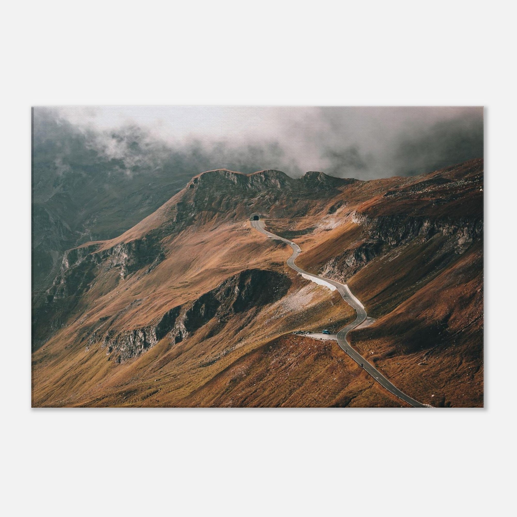 Leinwand Dick - Grossglockner Hochalpenstrasse im Herbst Print Material JFK Photography Prints 50x75 cm / 20x30″