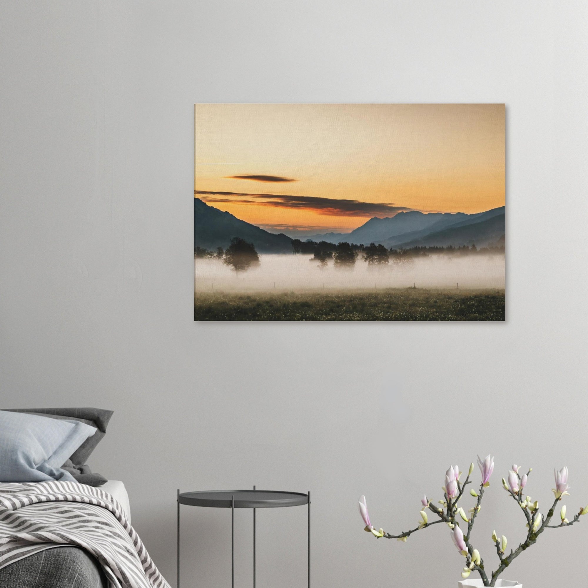 Leinwand Dick - Kapruner Moos am Morgen Print Material JFK Photography Prints