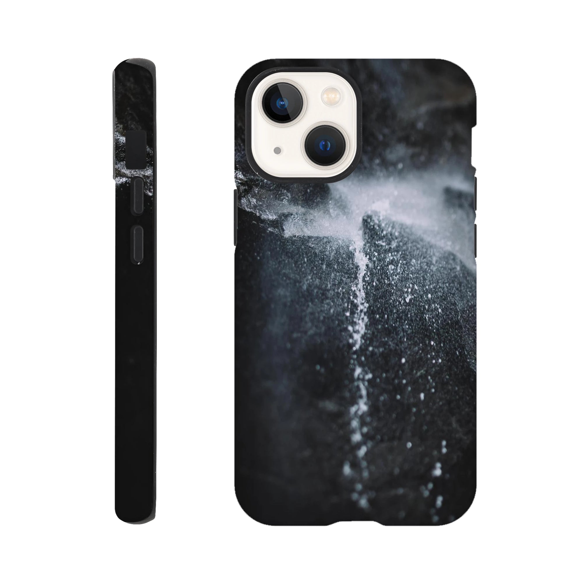 IPhone Hartschalen Case - Wasser Tropfen Print Material JFK Photography Prints iPhone 13 Mini