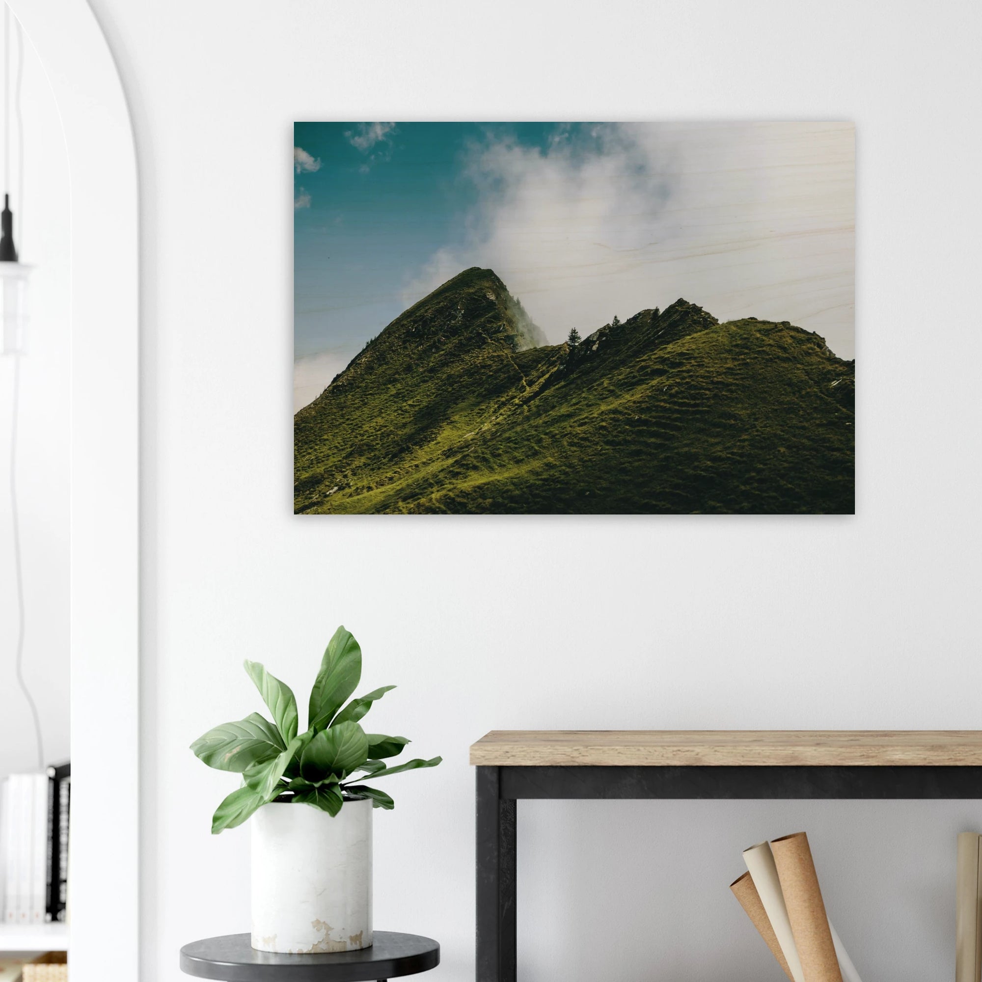 Holzdruck - Sommer am Kitzsteinhorn Print Material JFK Photography Prints