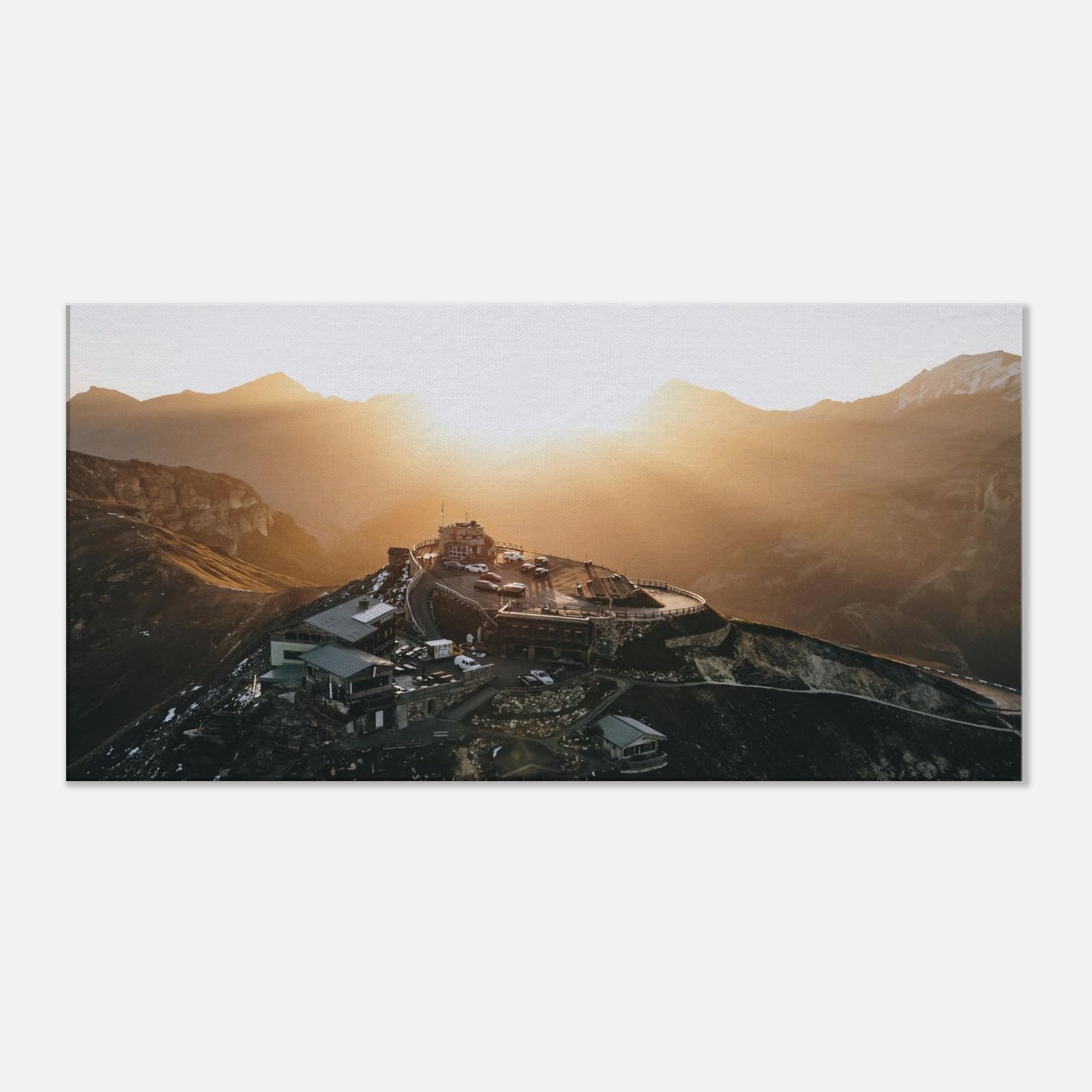 Leinwand Dick - Edelweißspitze bei Sonnenaufgang Print Material JFK Photography Prints 50x100 cm / 20x40″