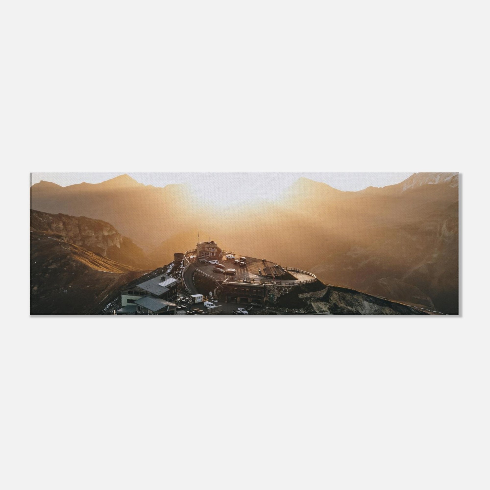 Leinwand Dick - Edelweißspitze bei Sonnenaufgang Print Material JFK Photography Prints 30x90 cm / 12x36″