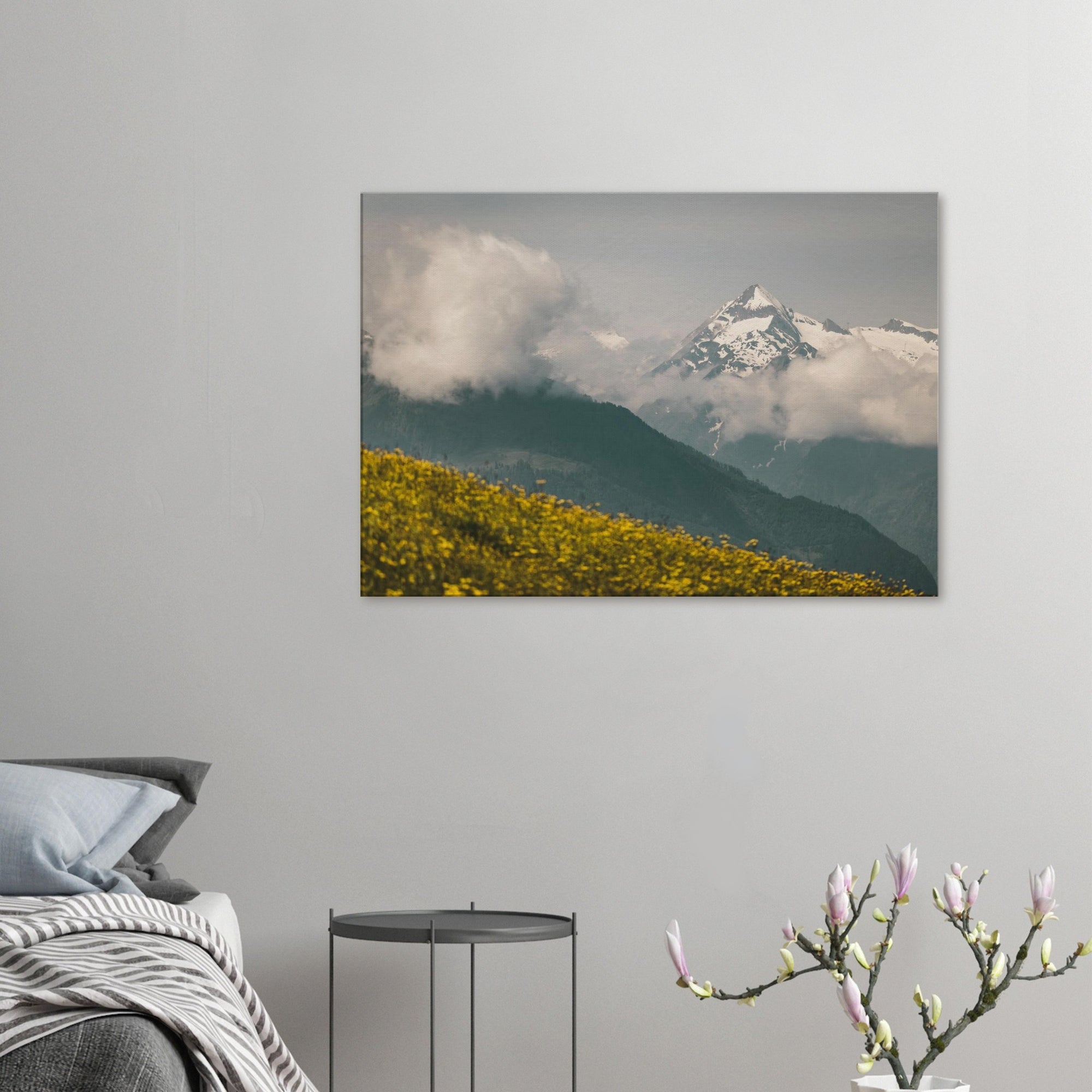 Leinwand Dick - Kitzsteinhorn im Frühling Print Material JFK Photography Prints