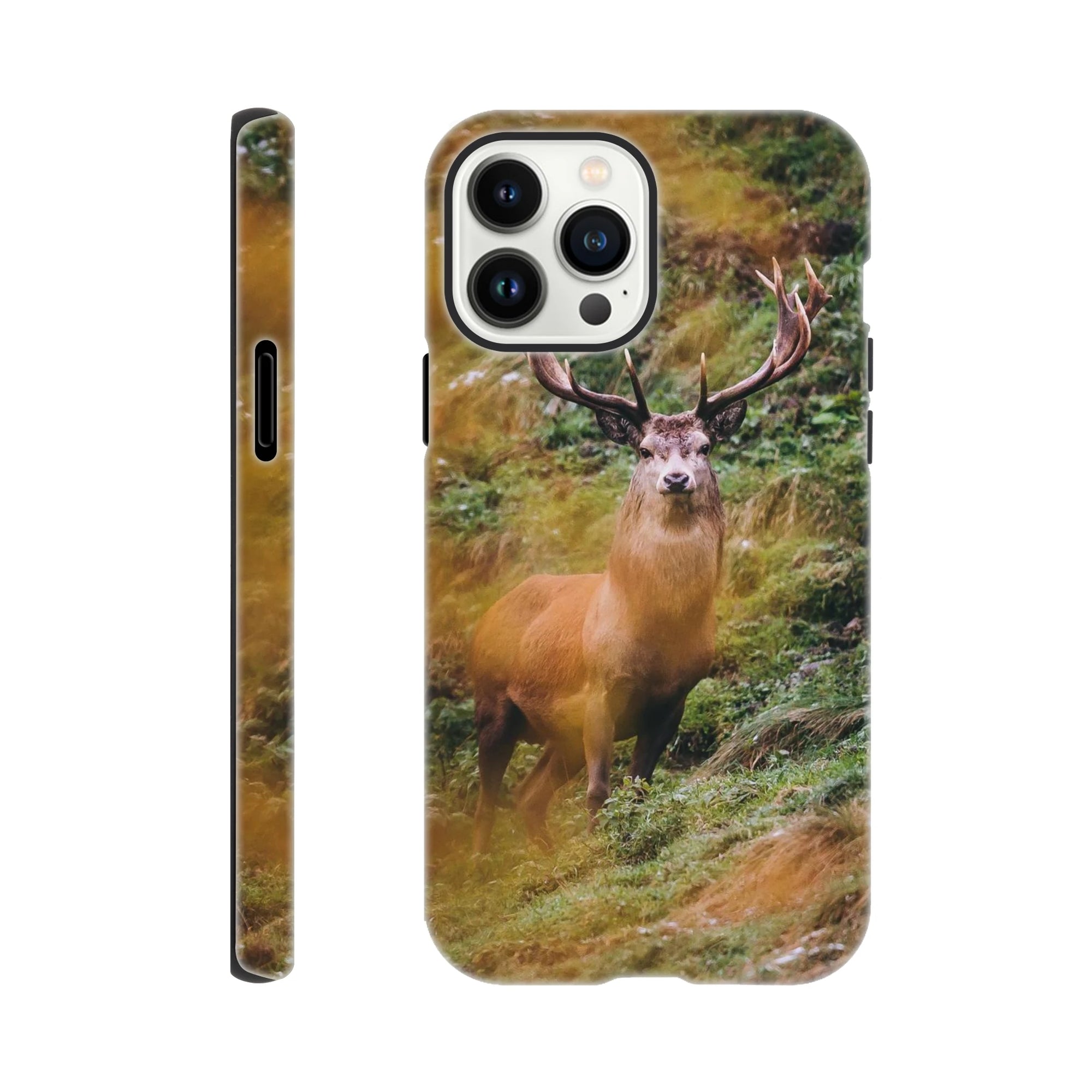 IPhone Hartschalen Case - der Hirsch Print Material JFK Photography Prints iPhone 13 Pro Max