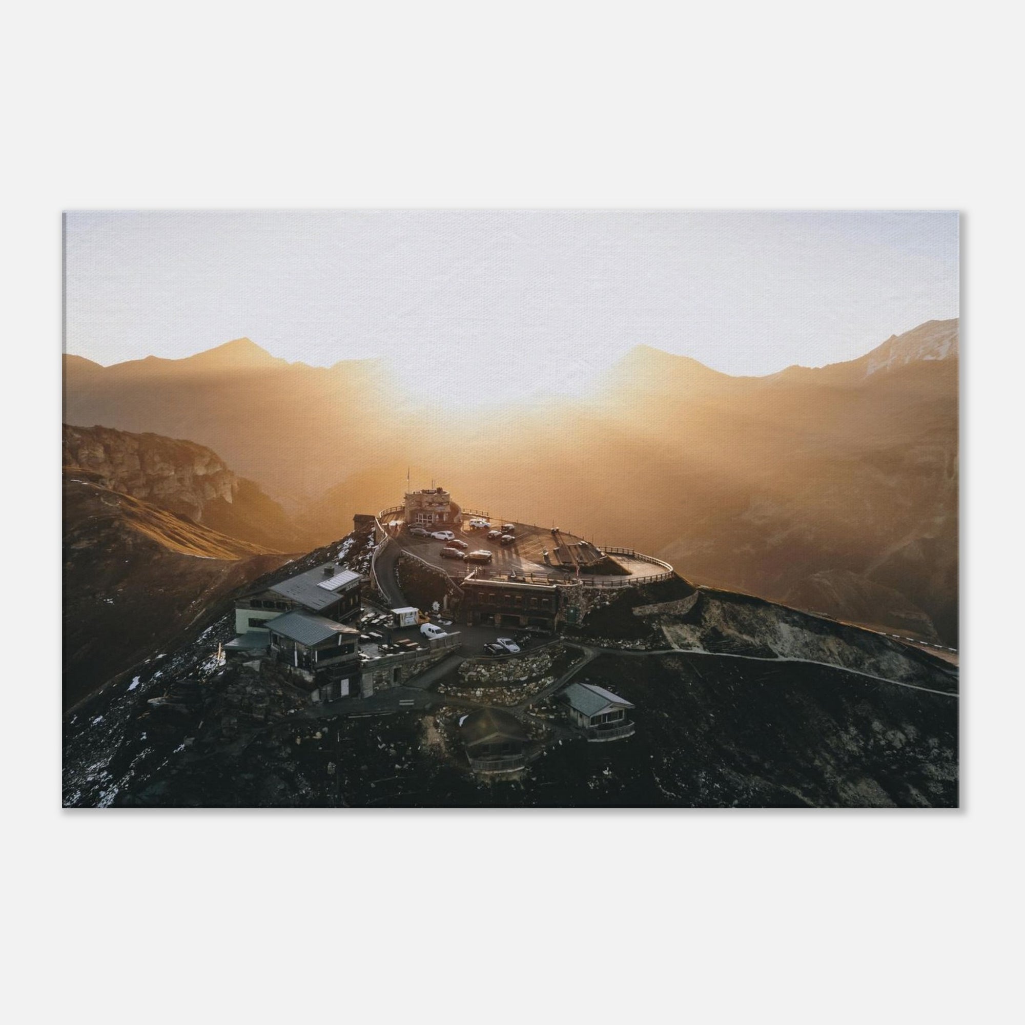 Leinwand Dick - Edelweißspitze bei Sonnenaufgang Print Material JFK Photography Prints 60x90 cm / 24x36″