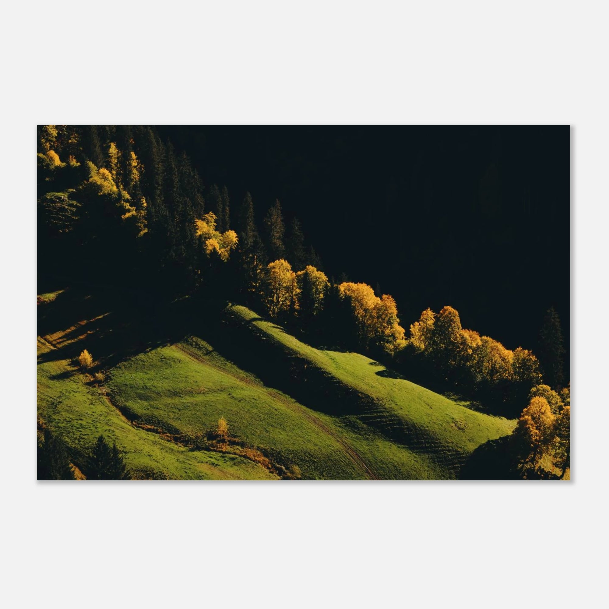 Aluminiumdruck - Herbstlandschaft Kaprun Print Material JFK Photography Prints 30x45 cm / 12x18″