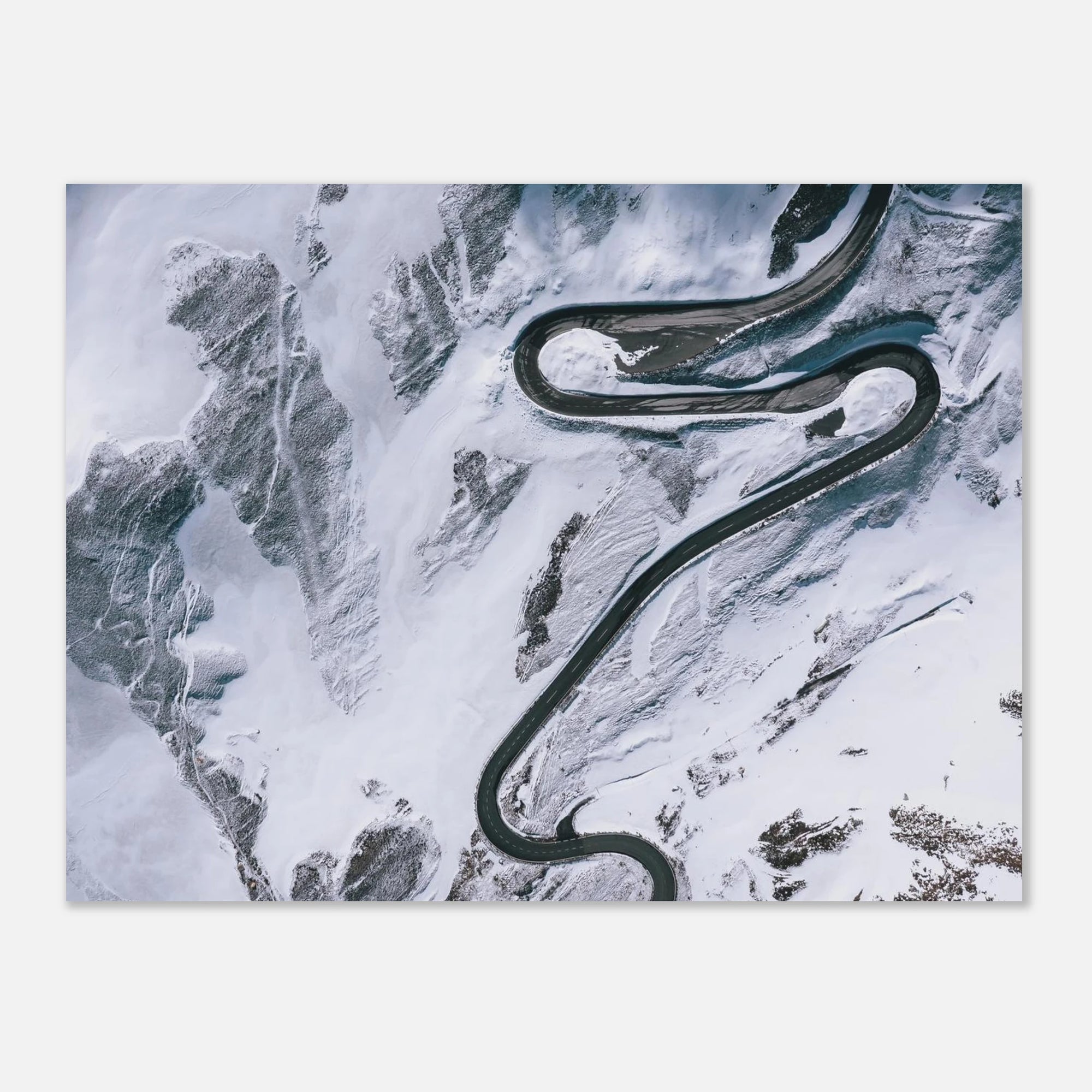 Forex - Serpentinen der Grossglockner Hochalpenstrasse Print Material JFK Photography Prints 30x40 cm / 12x16″
