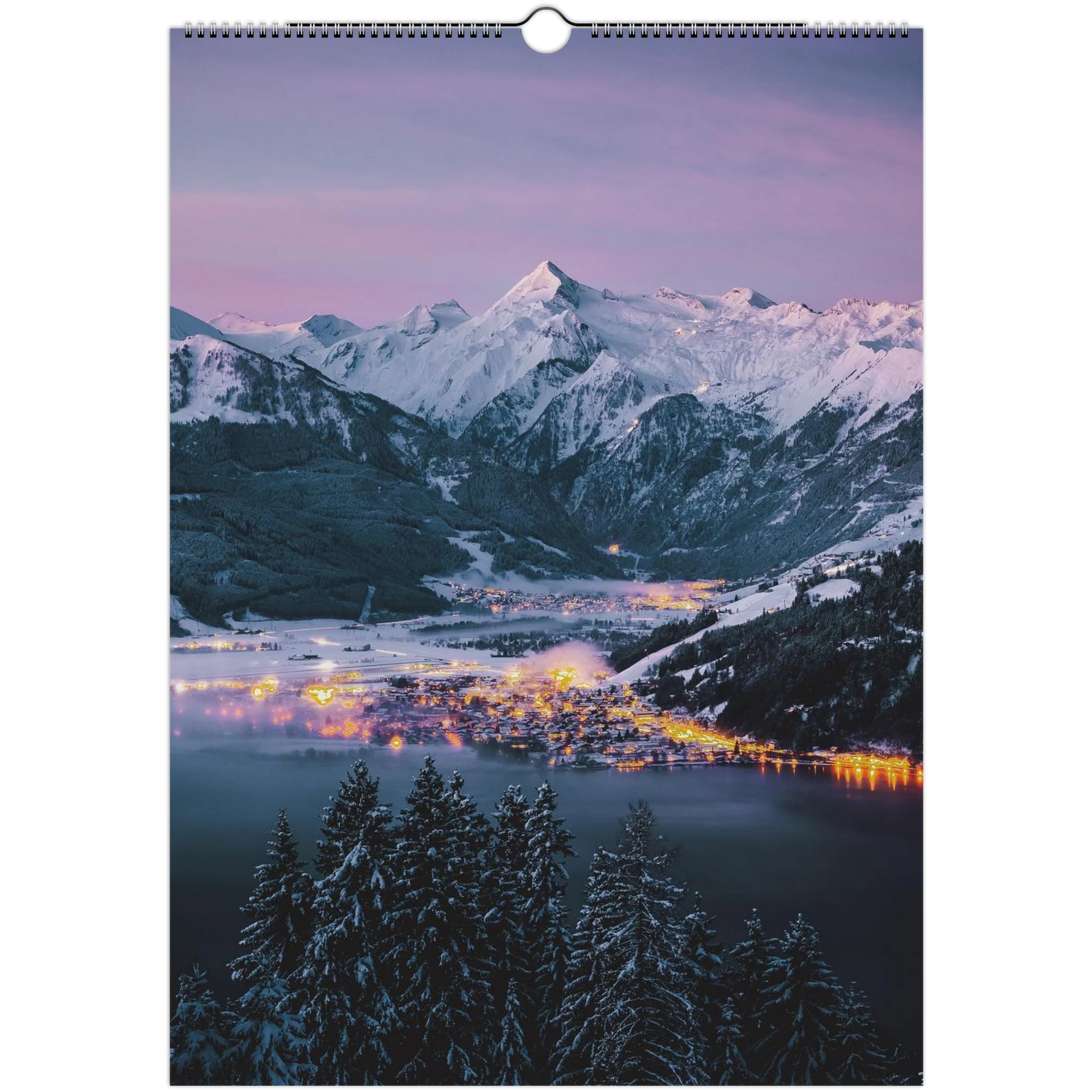 Wandkalender grau 2026 Print Material JFK Photography Prints A3 (29.7 x 42 cm)