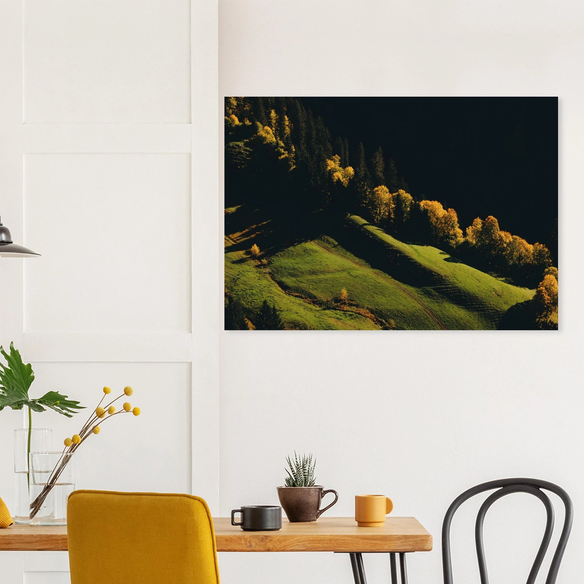 Aluminiumdruck - Herbstlandschaft Kaprun Print Material JFK Photography Prints