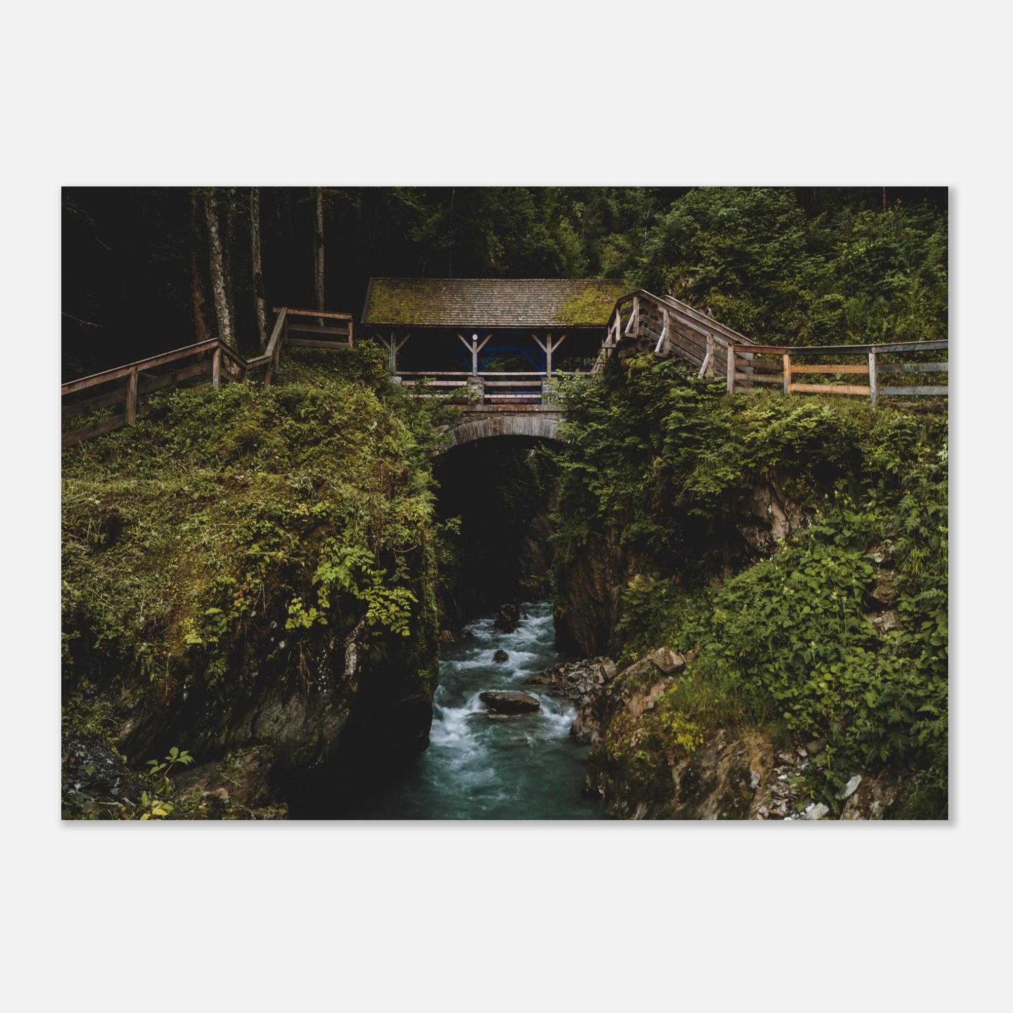 Forex - Sigmund Thun KLamm Eingang Print Material JFK Photography Prints 50x70 cm / 20x28″