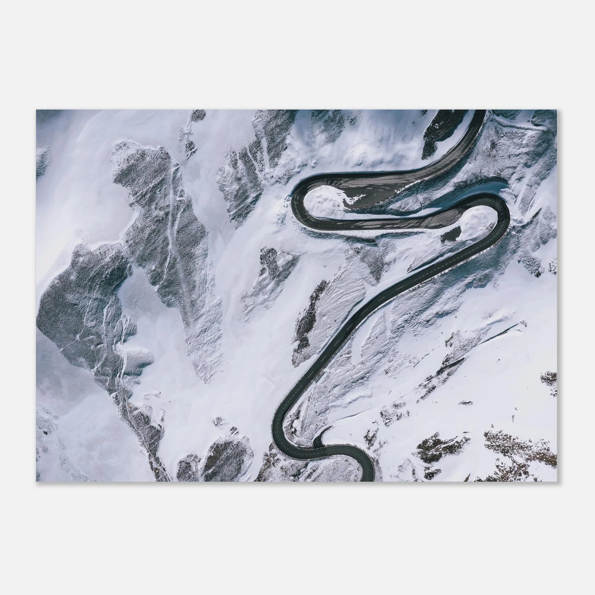 Forex - Serpentinen der Grossglockner Hochalpenstrasse Print Material JFK Photography Prints 50x70 cm / 20x28″