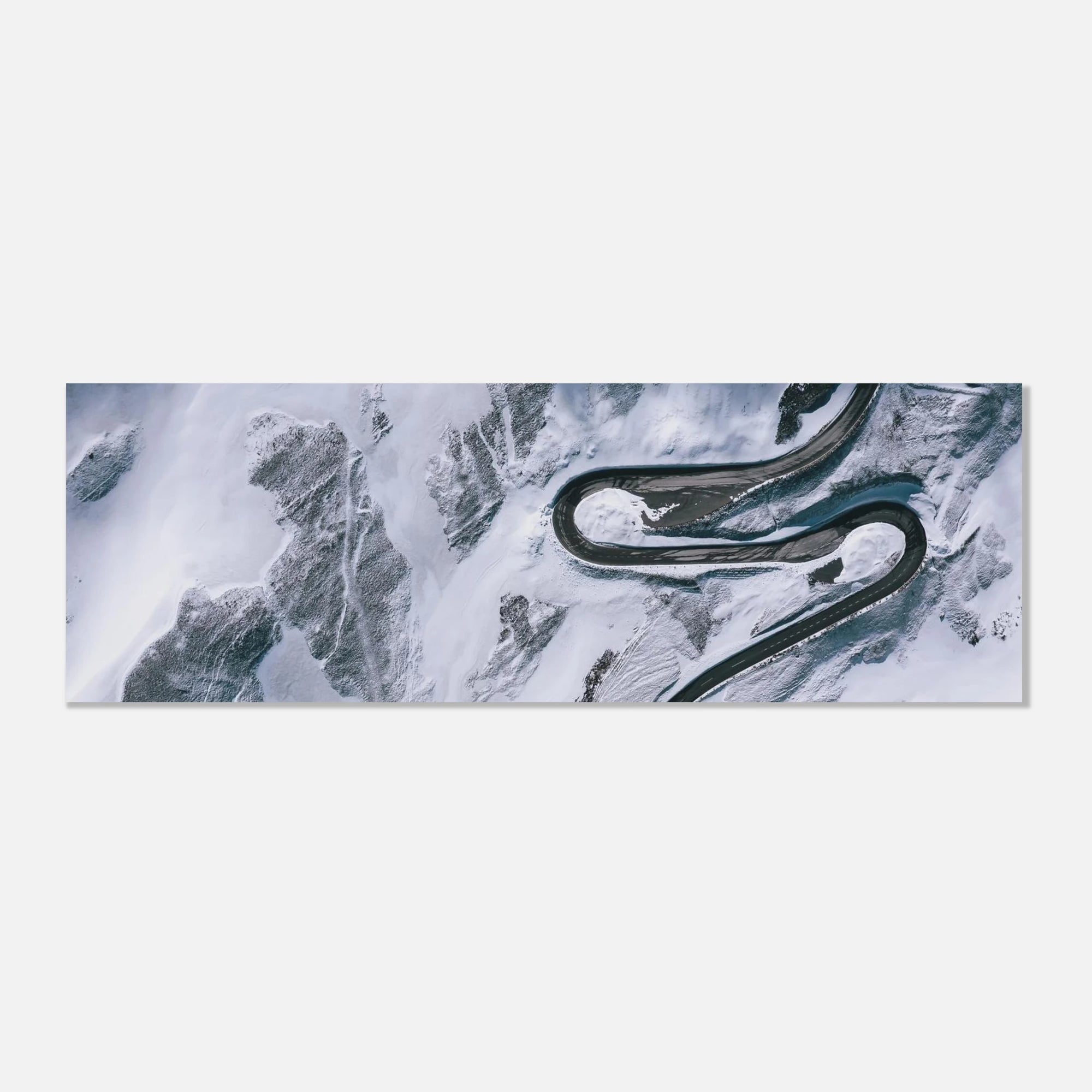 Forex - Serpentinen der Grossglockner Hochalpenstrasse Print Material JFK Photography Prints 20x60 cm / 8x24″