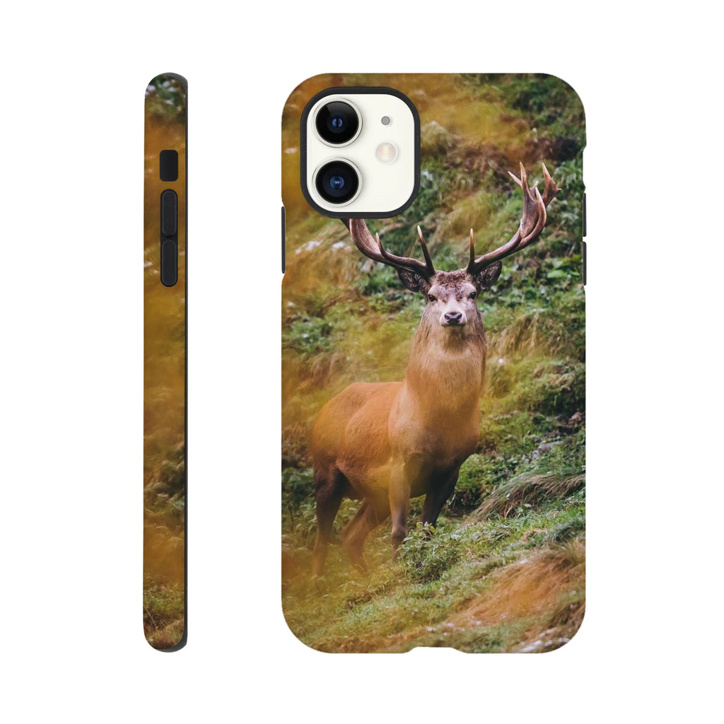 IPhone Hartschalen Case - der Hirsch Print Material JFK Photography Prints iPhone 11