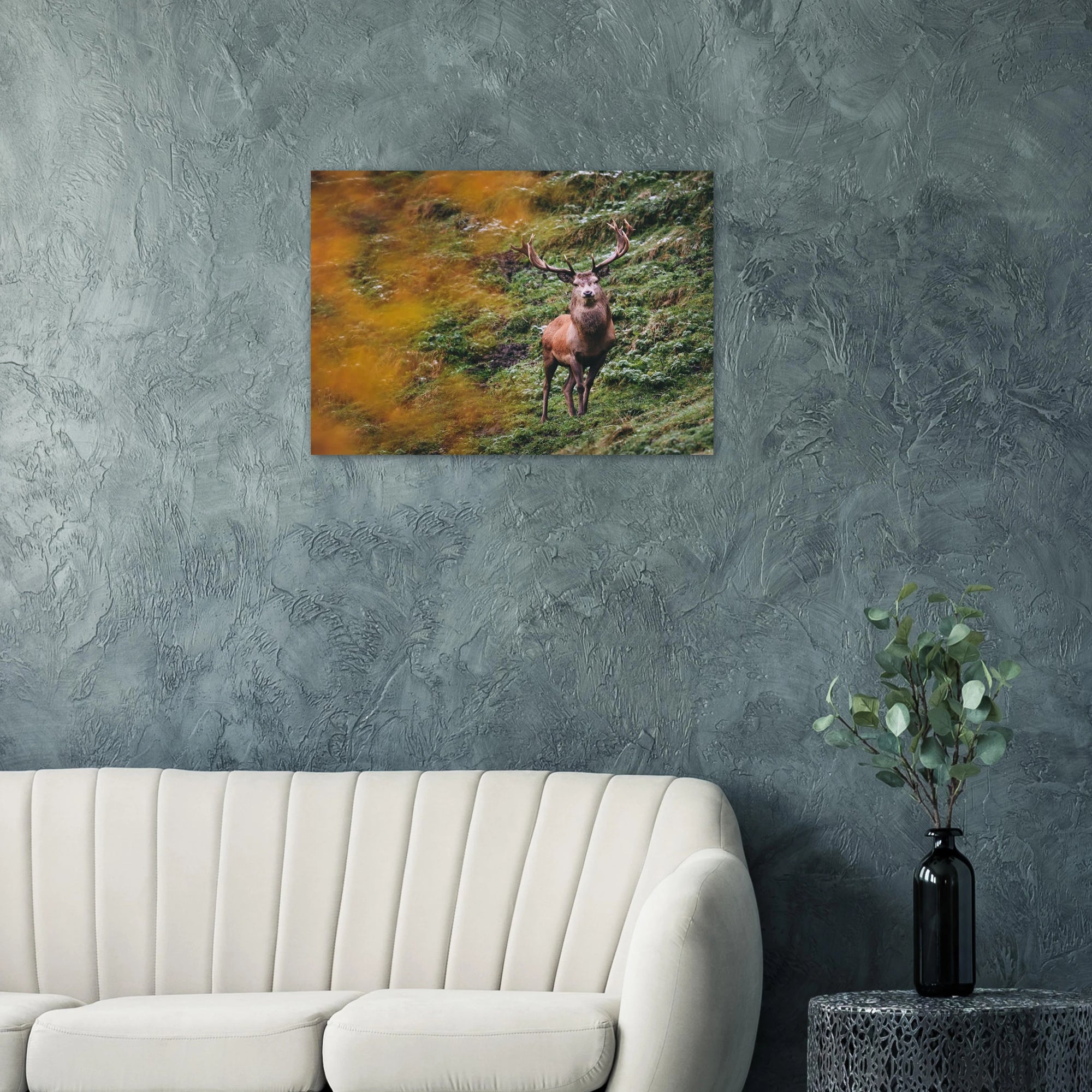 Premium Poster - Herbstliche Brunftzeit Print Material JFK Photography Prints
