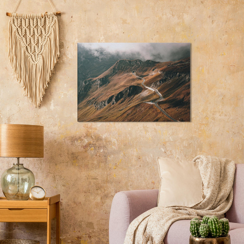 Leinwand Dick - Grossglockner Hochalpenstrasse im Herbst Print Material JFK Photography Prints