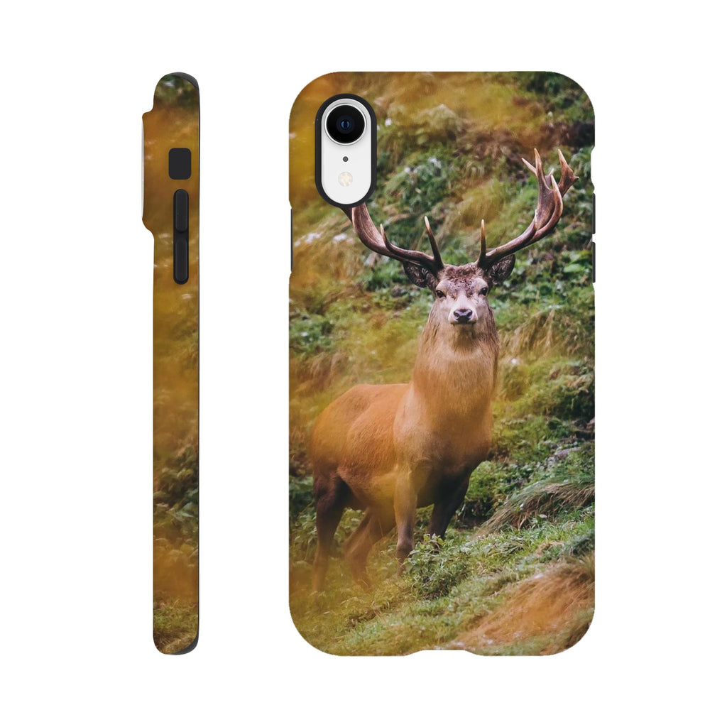 IPhone Hartschalen Case - der Hirsch Print Material JFK Photography Prints iPhone XR