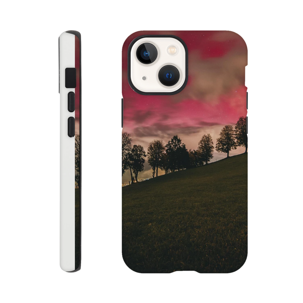 IPhone Hartschalen Case - Nordlichter Print Material JFK Photography Prints iPhone 13 Mini