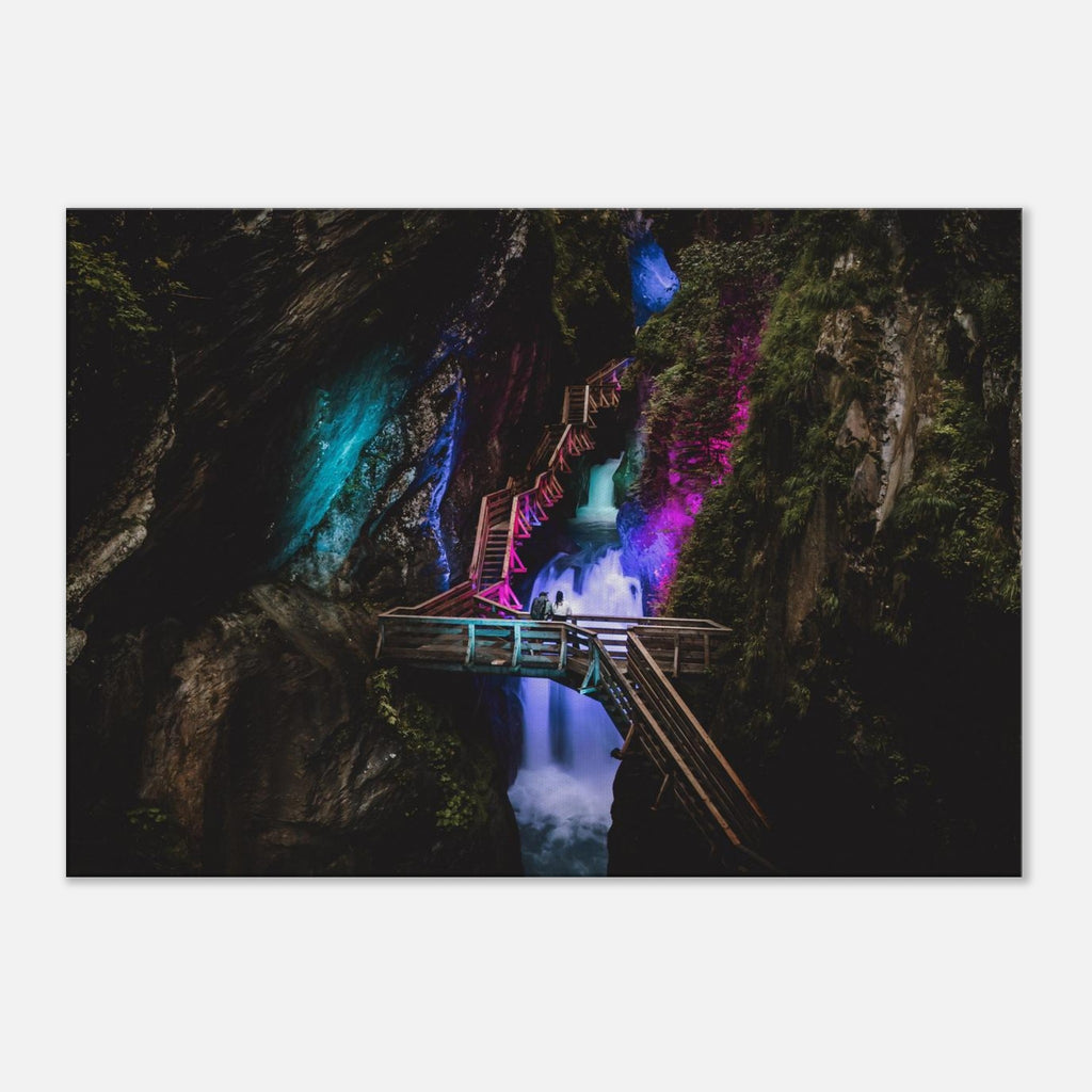 Leinwand Dick - Klammlichter in der Sigmund Thun Klamm Print Material JFK Photography Prints 70x100 cm / 28x40″