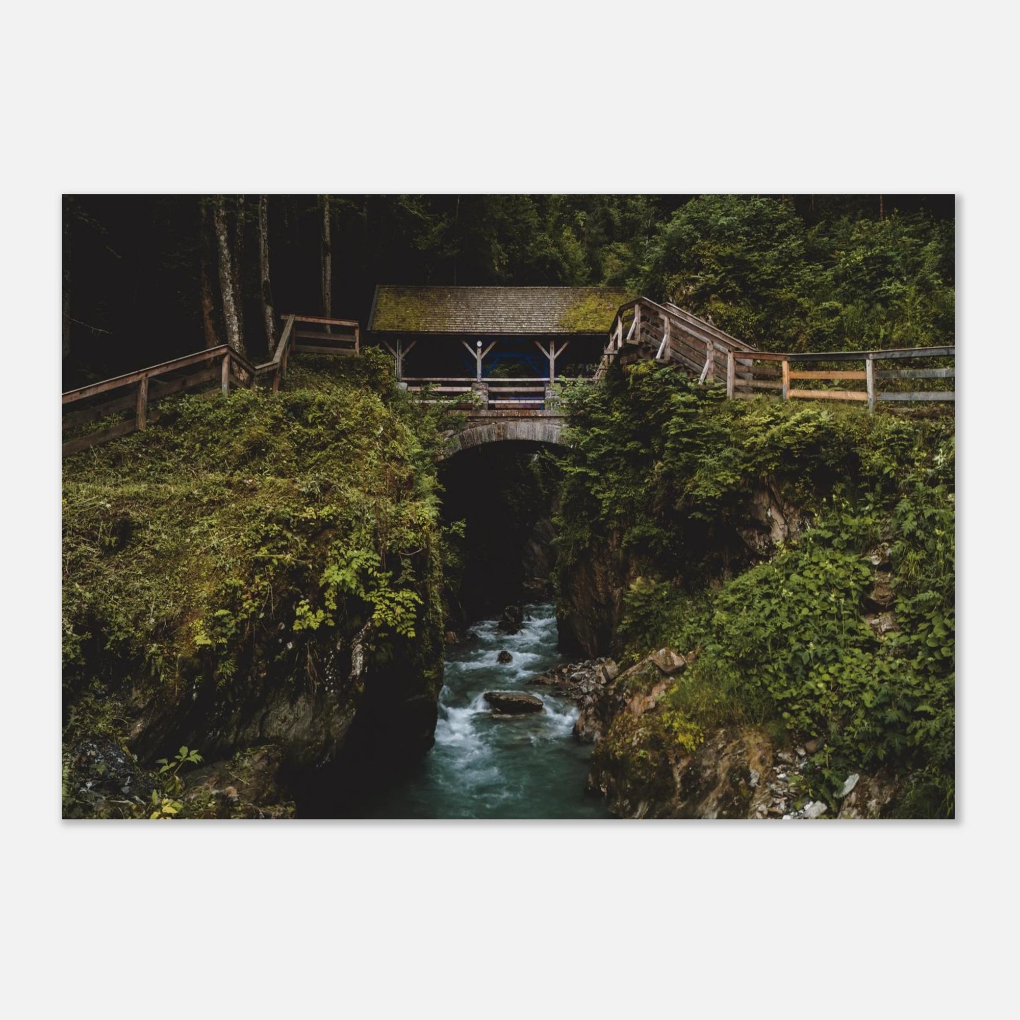 Forex - Sigmund Thun KLamm Eingang Print Material JFK Photography Prints 70x100 cm / 28x40″