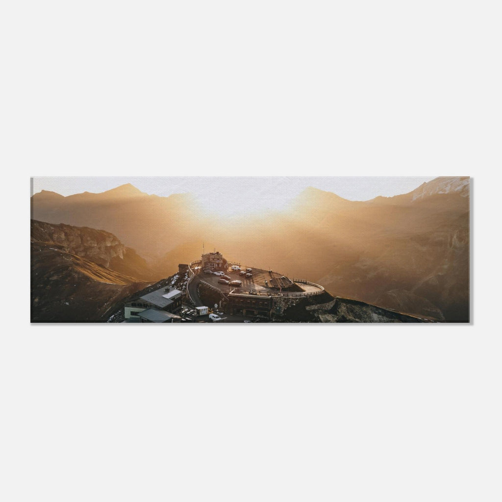 Leinwand Dick - Edelweißspitze bei Sonnenaufgang Print Material JFK Photography Prints 20x60 cm / 8x24″