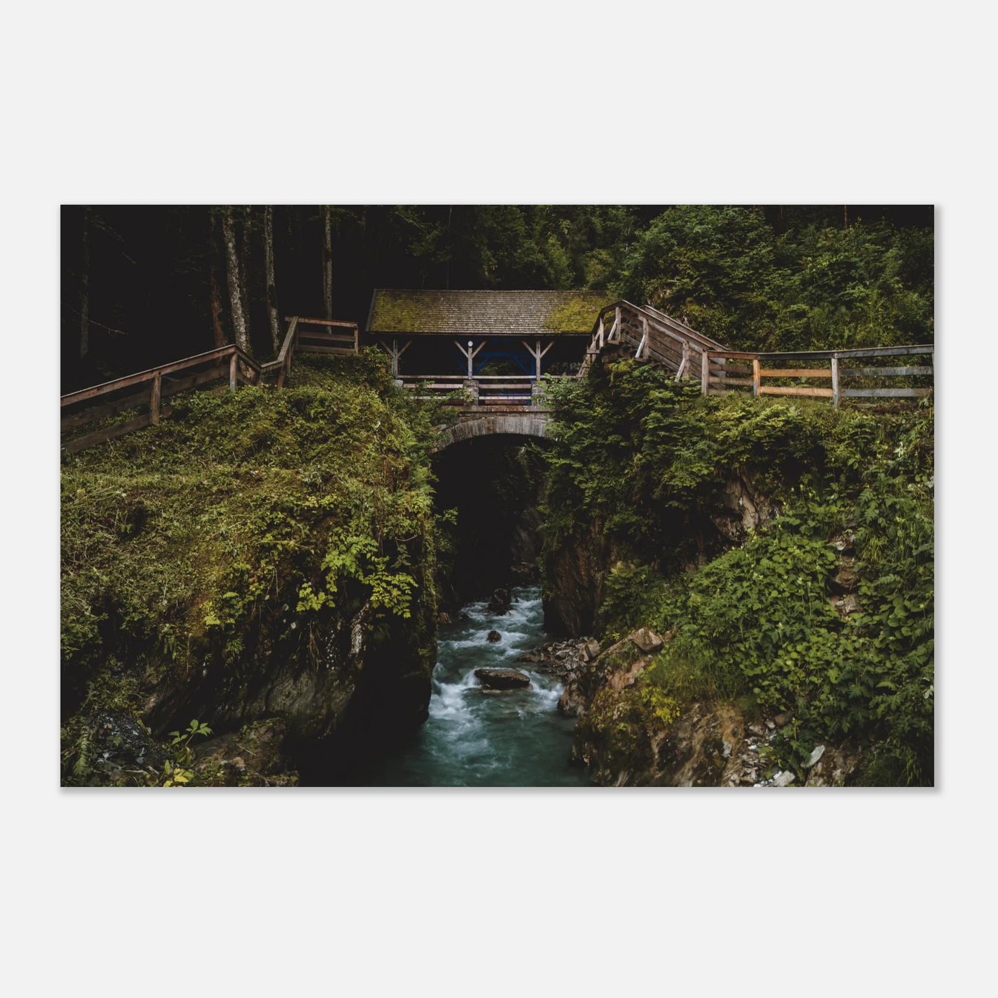 Forex - Sigmund Thun KLamm Eingang Print Material JFK Photography Prints 60x90 cm / 24x36″