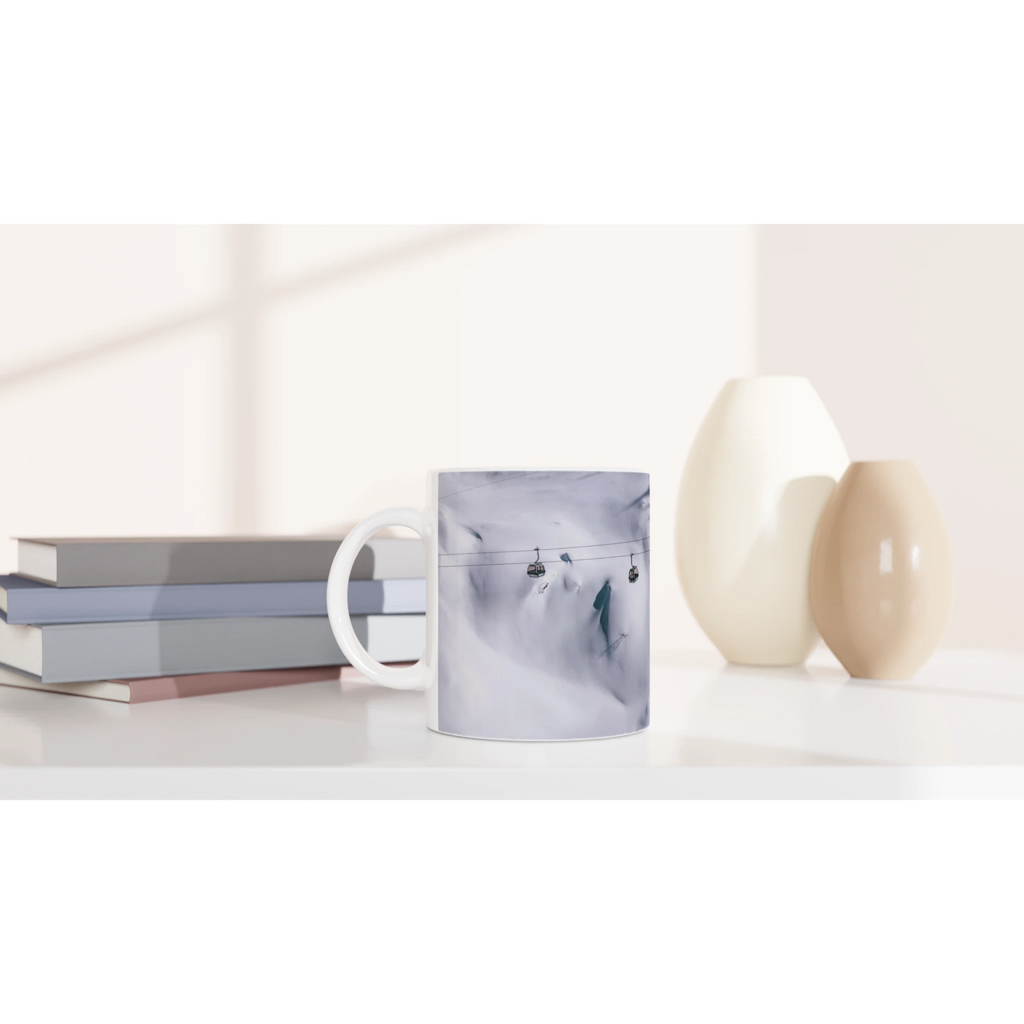 Keramiktasse - Winterlandschaft Print Material JFK Photography Prints