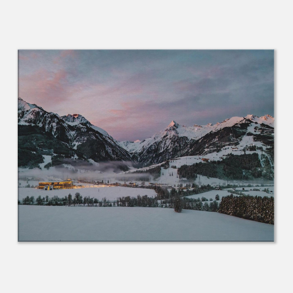 Leinwand Dick - Kaprun im Winter Print Material JFK Photography Prints 60x80 cm / 24x32″