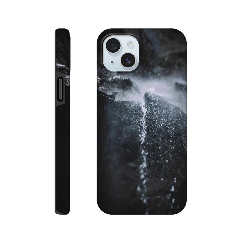 IPhone Hartschalen Case - Wasser Tropfen Print Material JFK Photography Prints iPhone 15 Plus