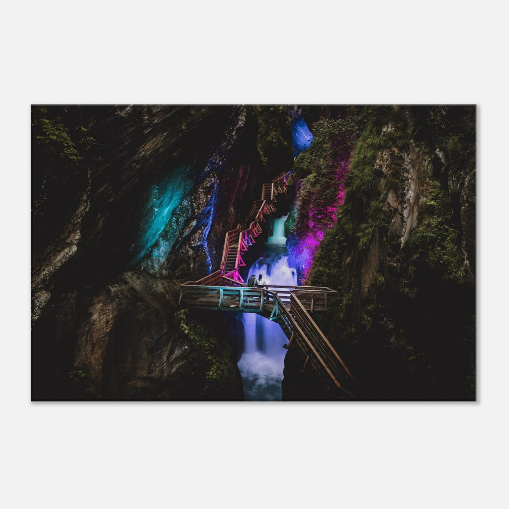 Leinwand Dick - Klammlichter in der Sigmund Thun Klamm Print Material JFK Photography Prints 50x75 cm / 20x30″