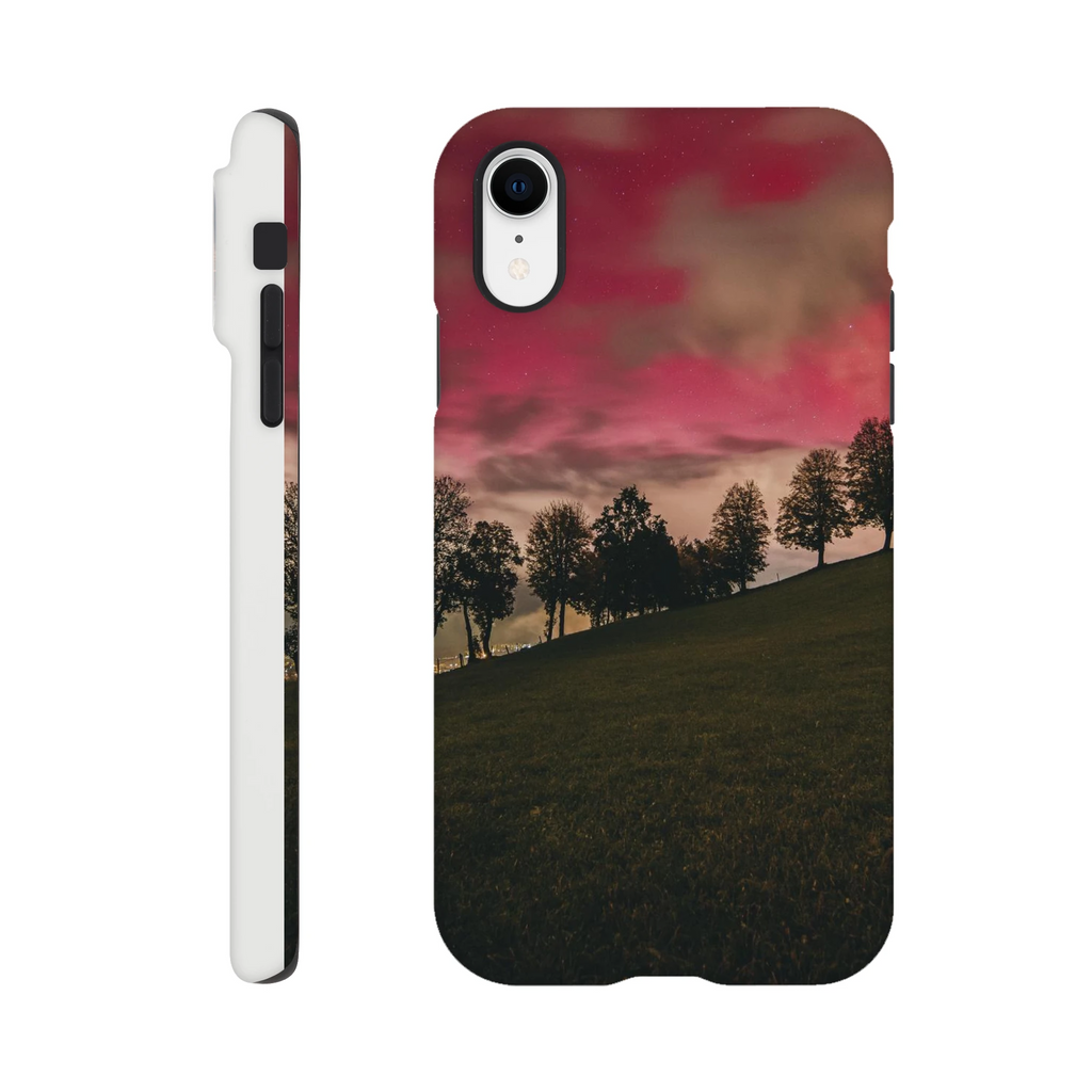 IPhone Hartschalen Case - Nordlichter Print Material JFK Photography Prints iPhone XR