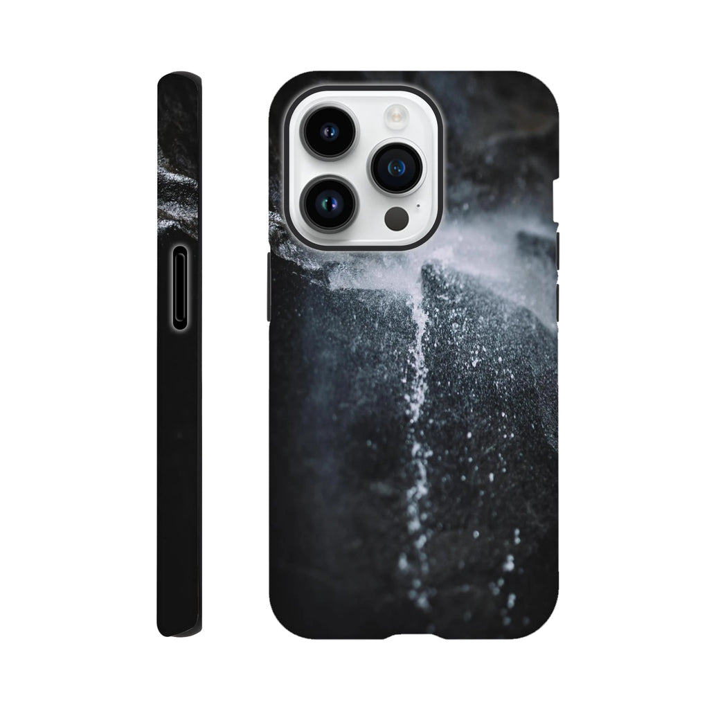 IPhone Hartschalen Case - Wasser Tropfen Print Material JFK Photography Prints iPhone 14 Pro